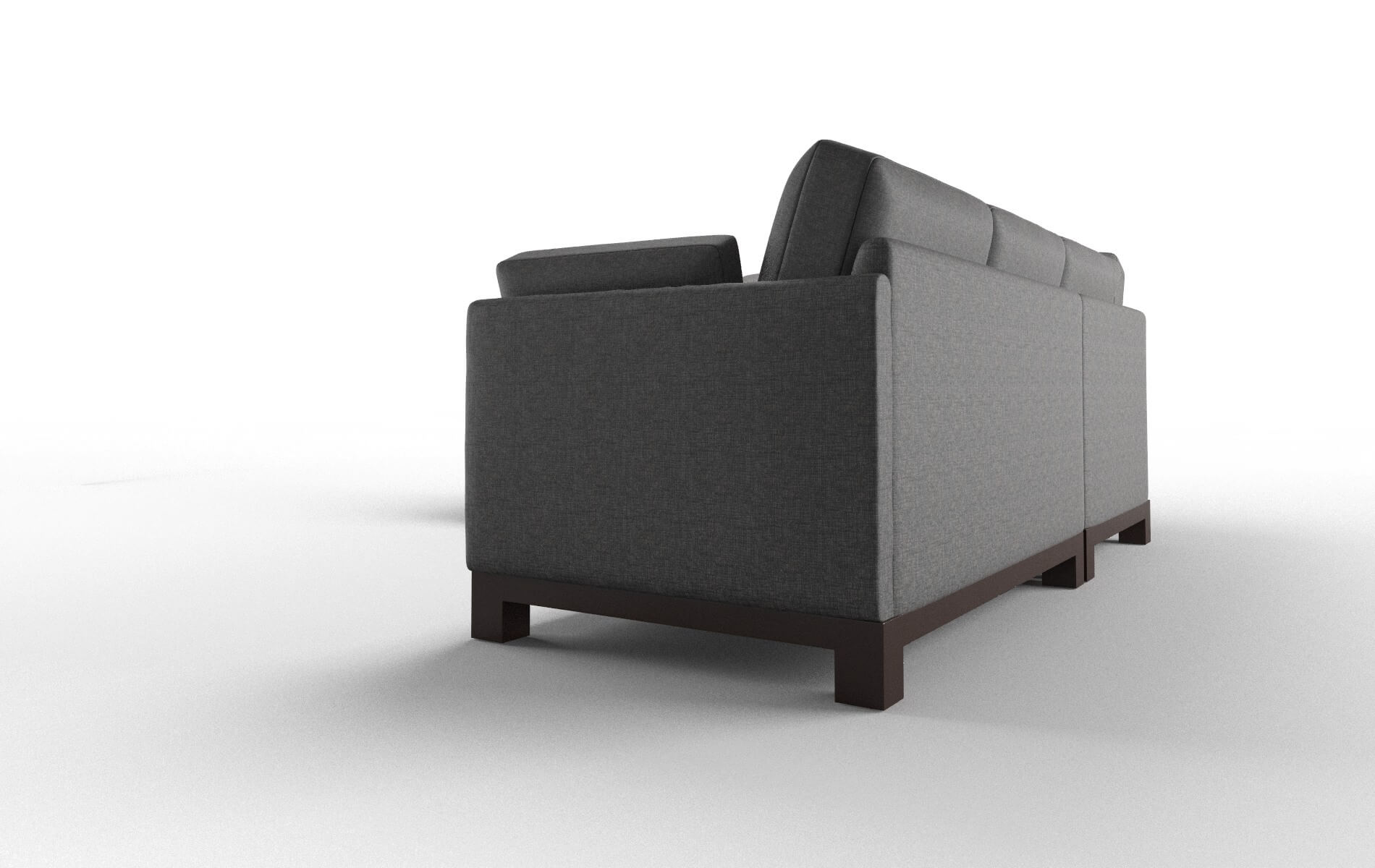 Dover Curious Eclipse Sectional espresso legs 4