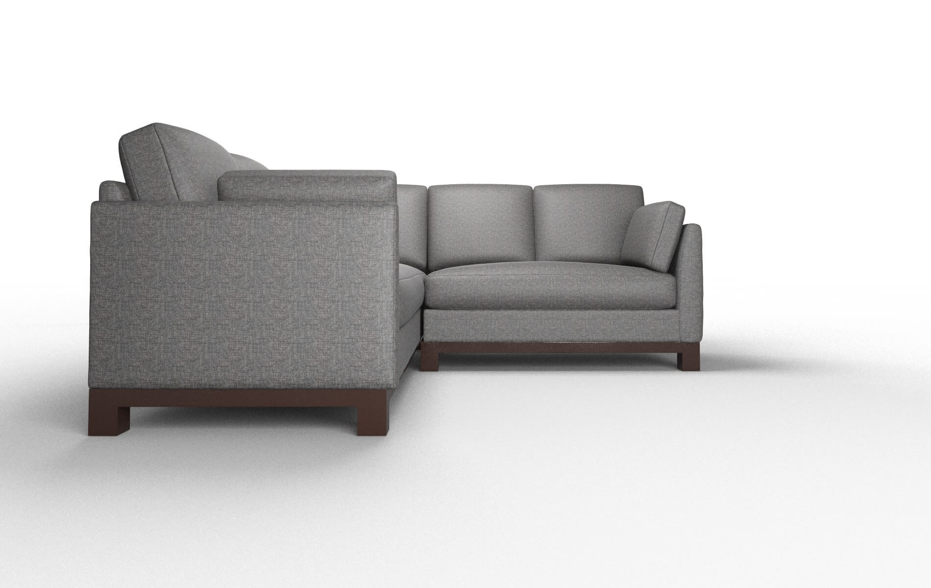 Dover Curious Pacific Sectional espresso legs 2