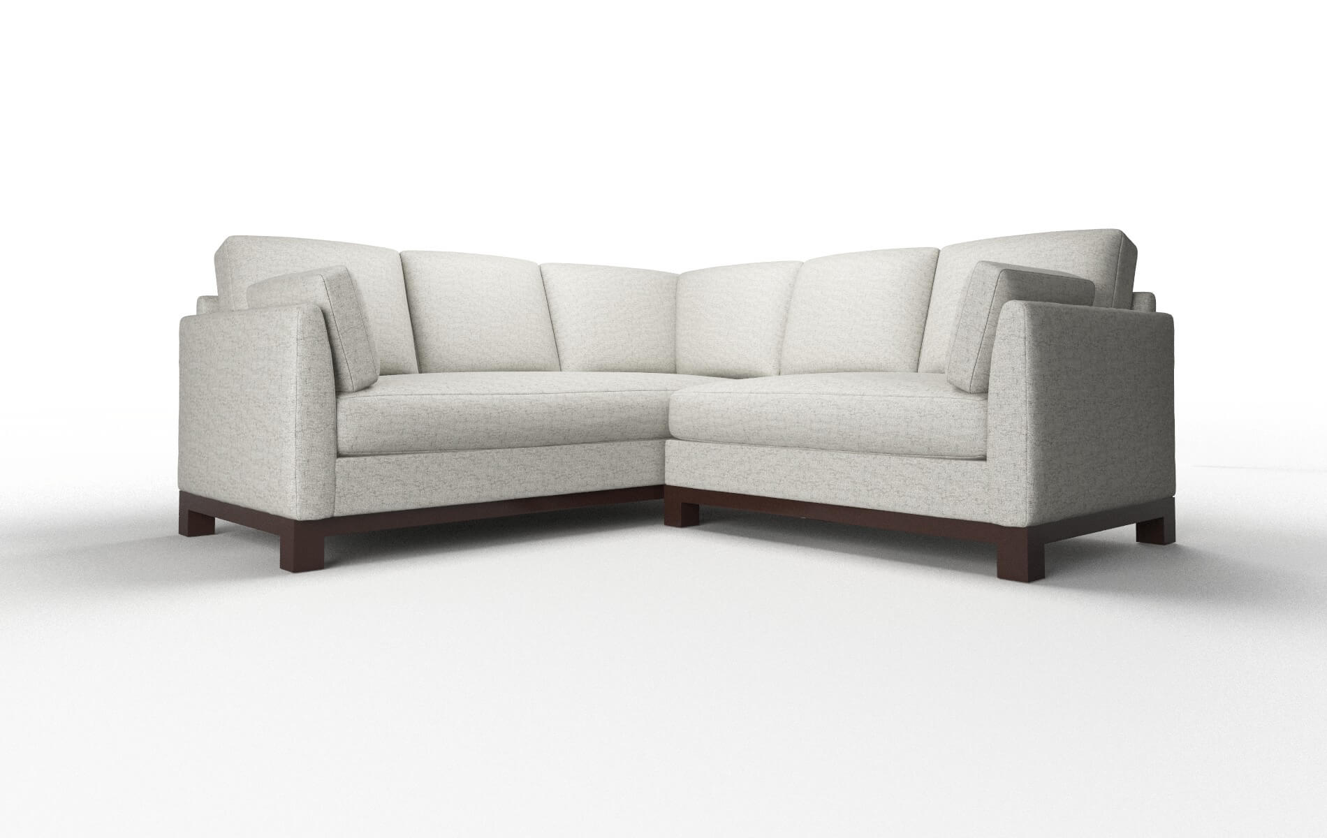 Dover Derby Ash Sectional espresso legs 1