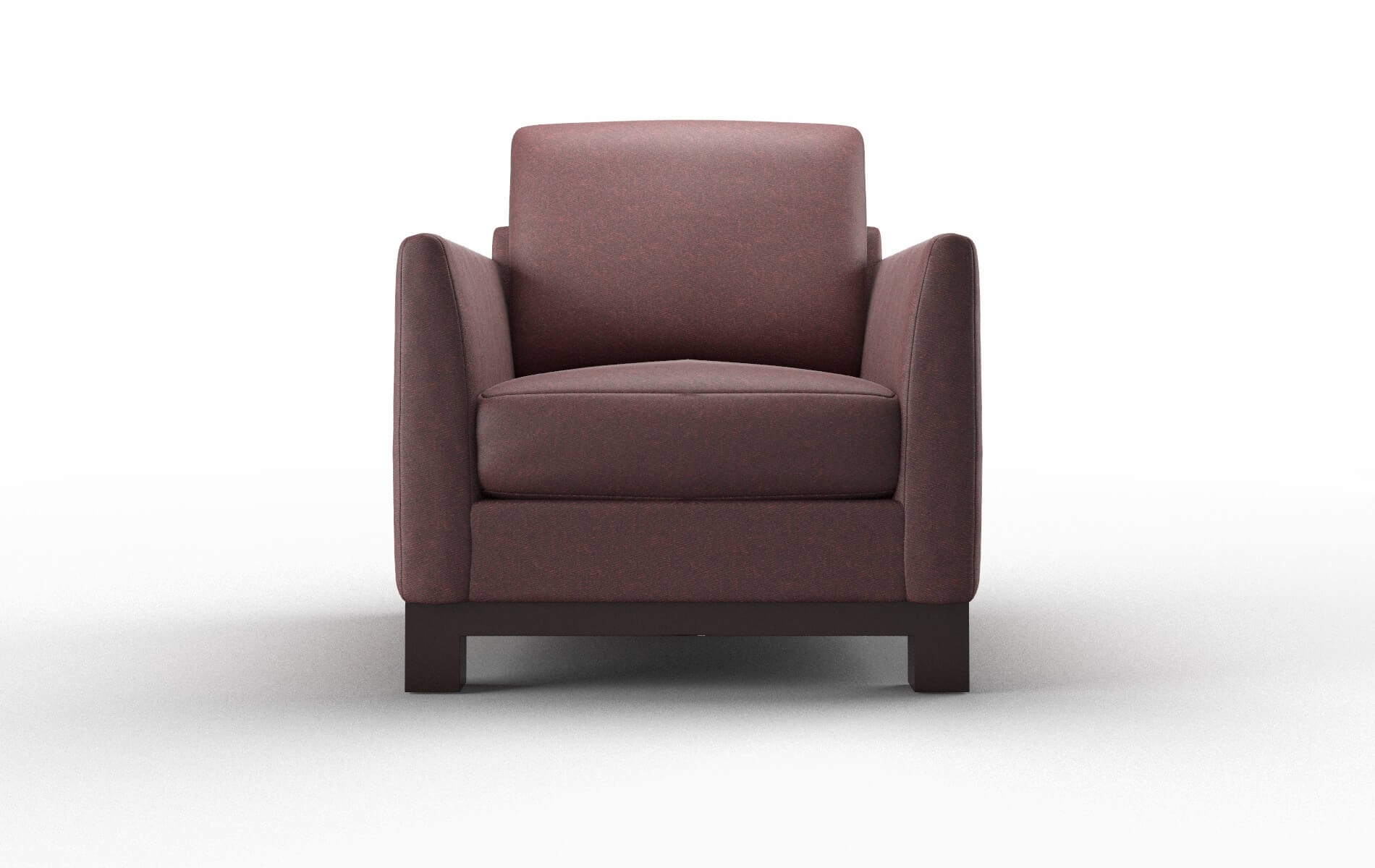 Dover Derby Berry Chair espresso legs 1