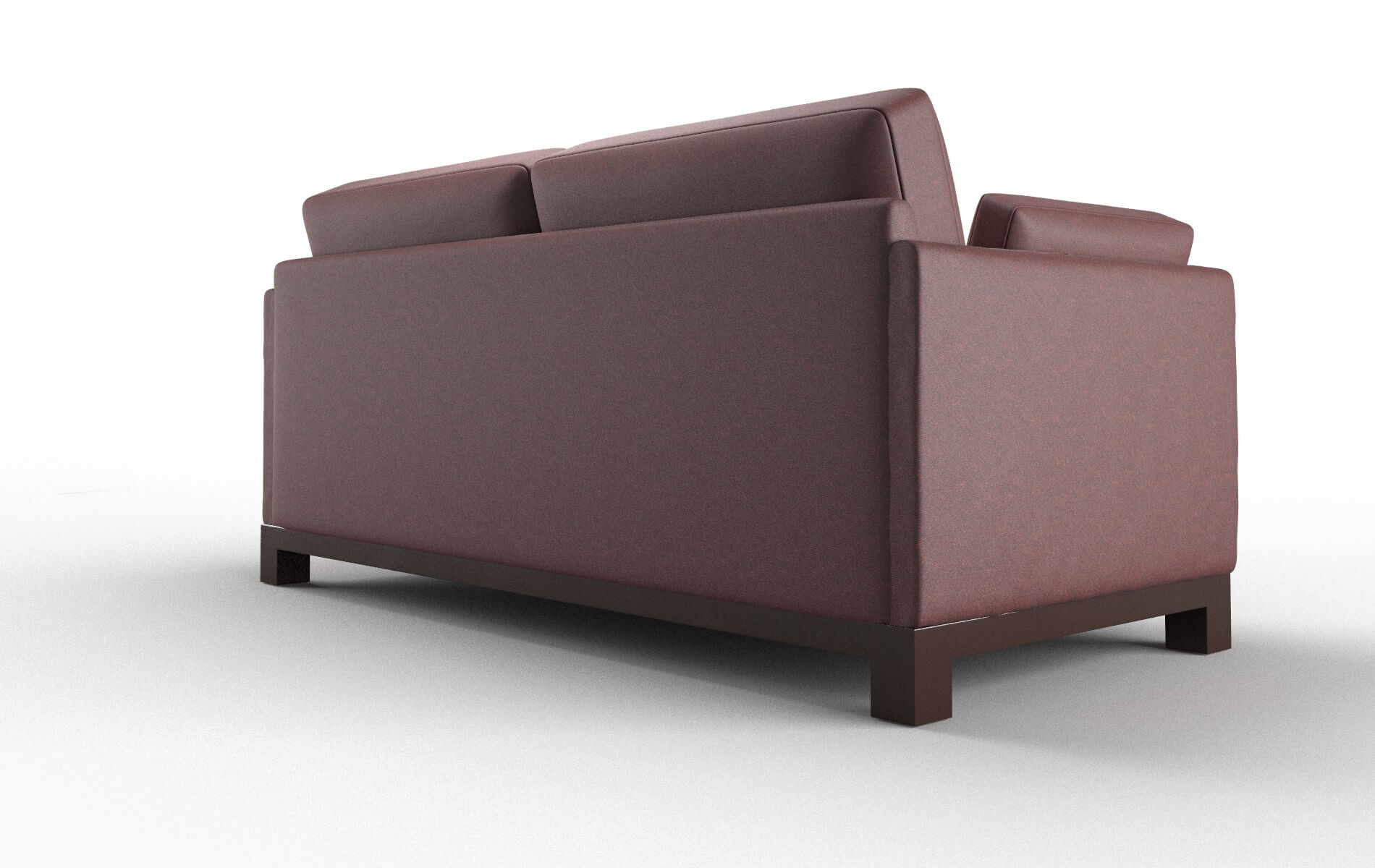 Dover Derby Berry Sofa espresso legs 4