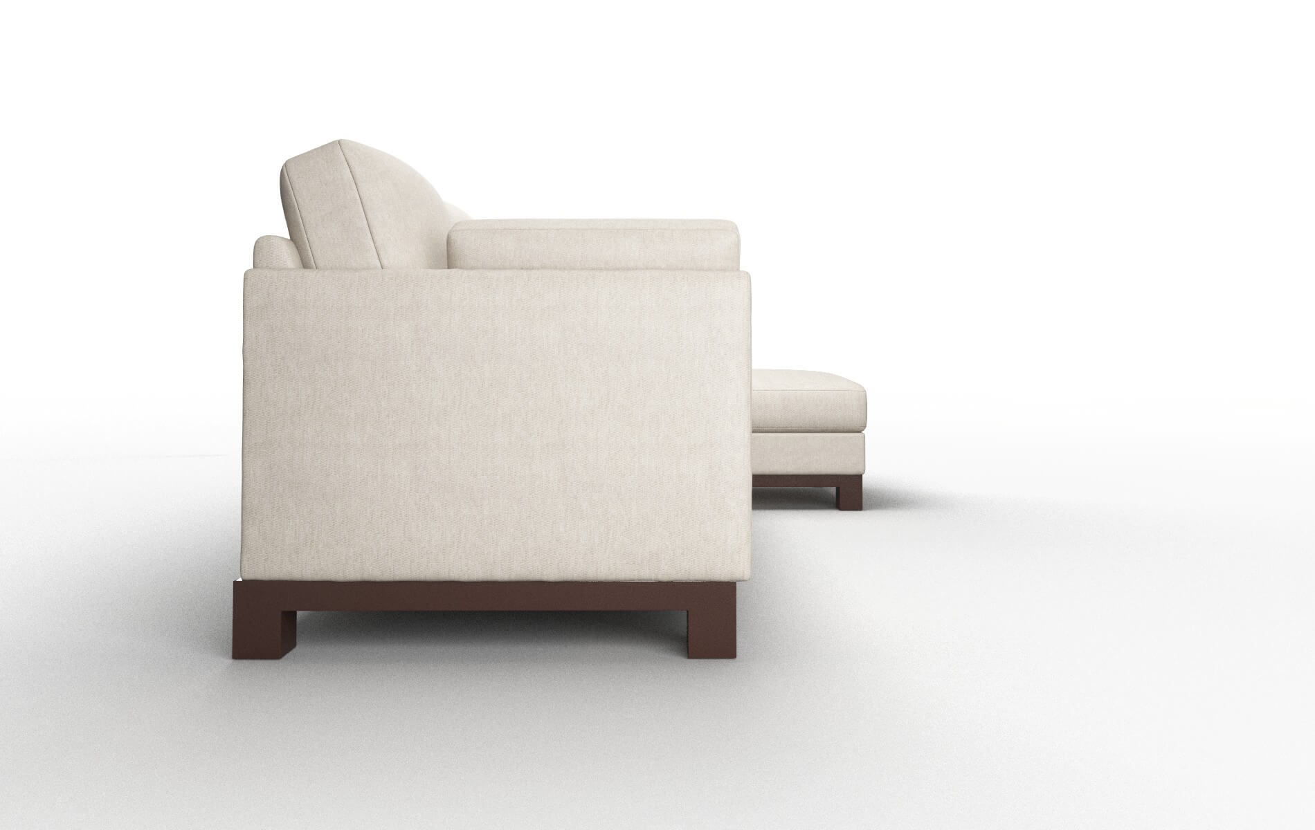 Dover Derby Linen Panel espresso legs 3