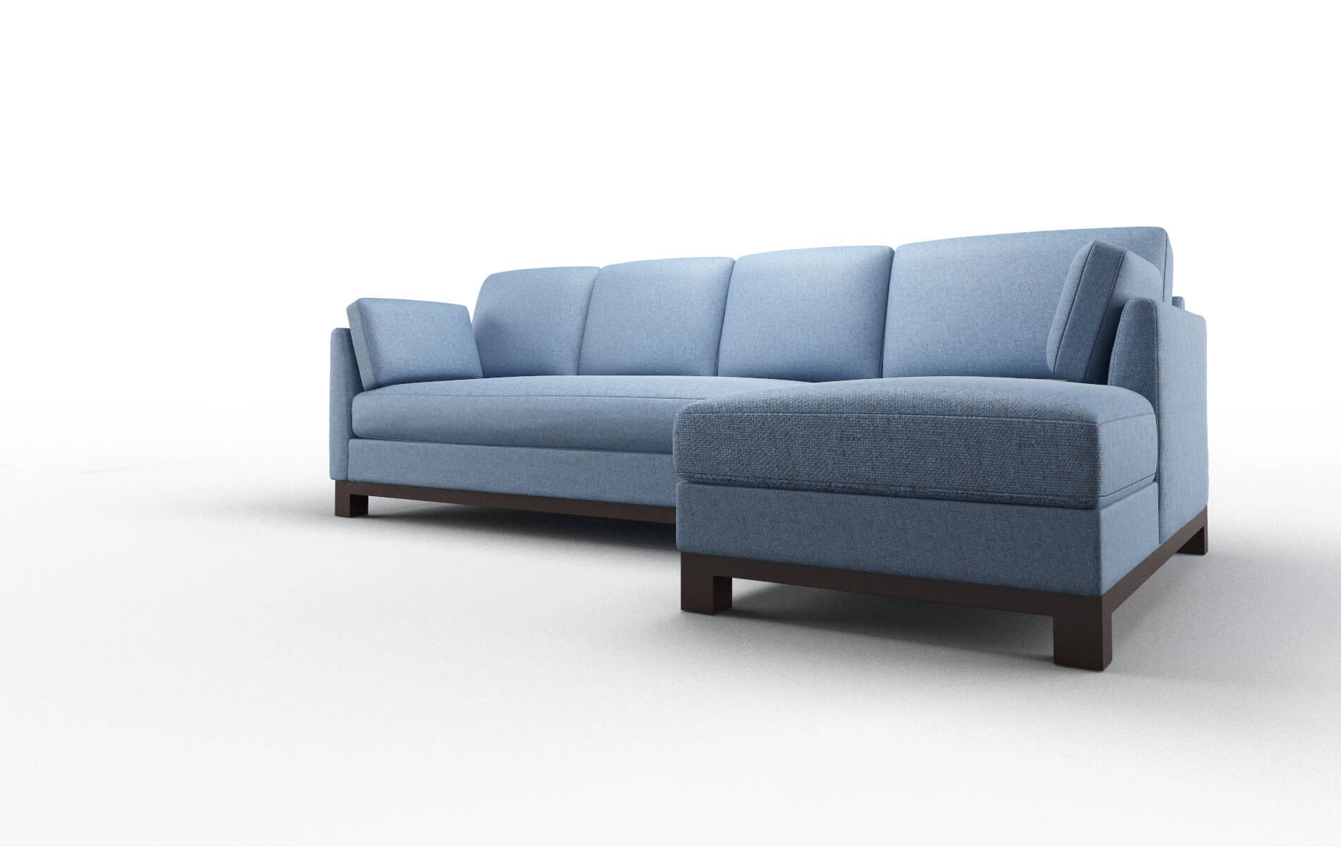 Dover Derby Navy Panel espresso legs 4