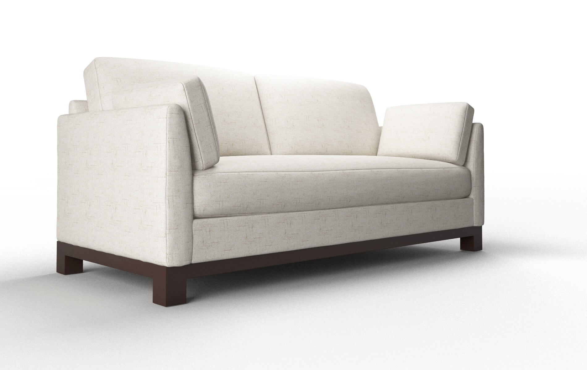 Dover Derby Taupe Sofa espresso legs 2