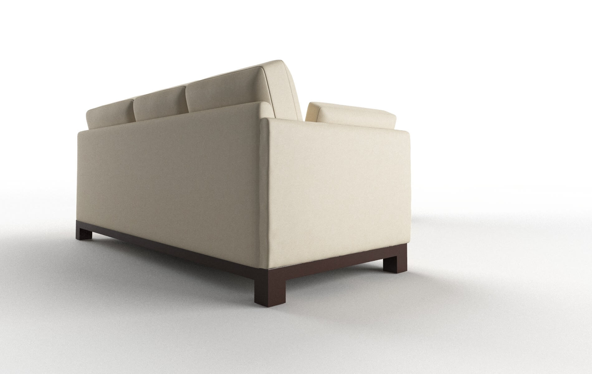 Dover Dream_d Almond Sectional espresso legs 3