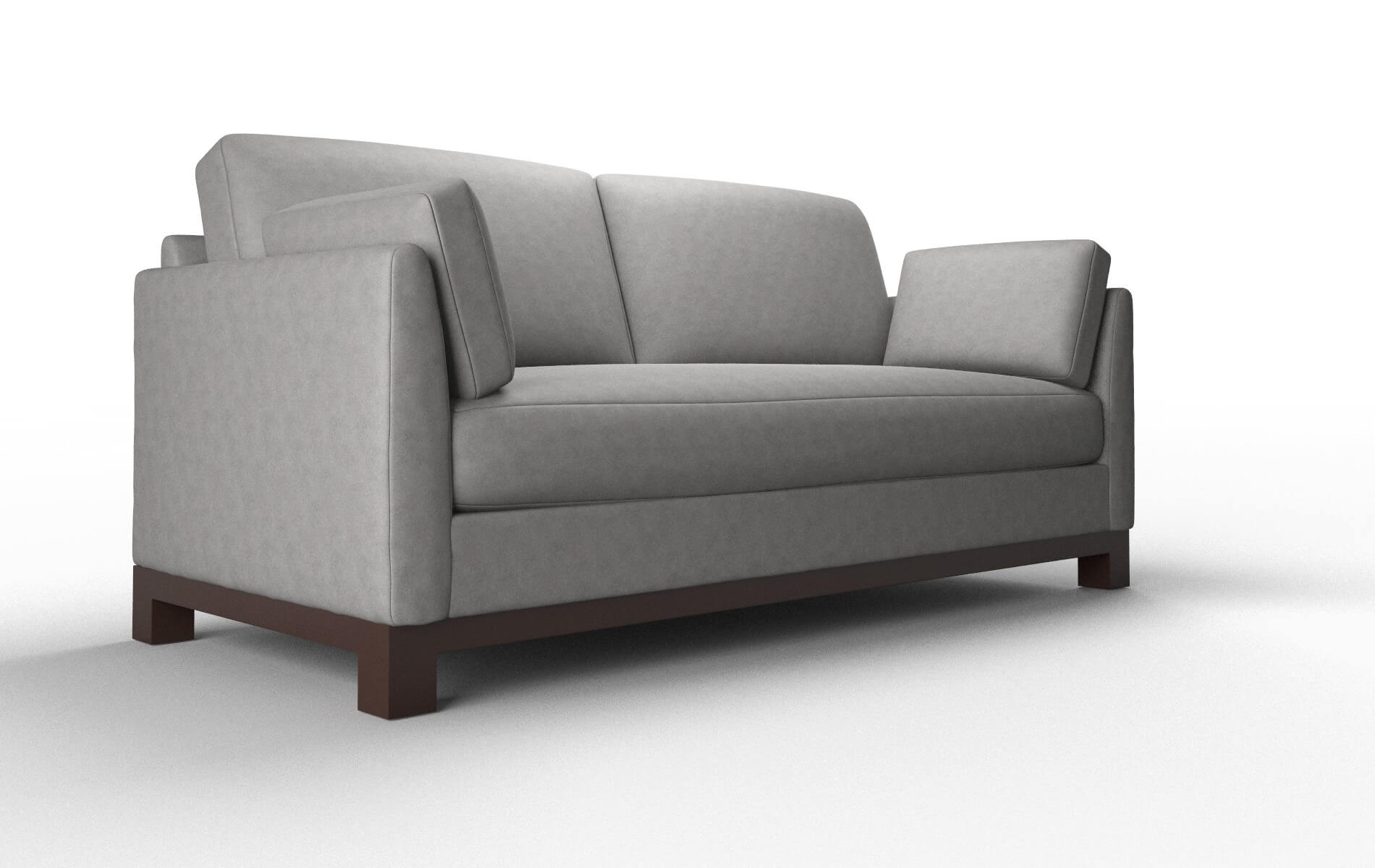 Dover Dream_d Charcoal Sofa espresso legs 2