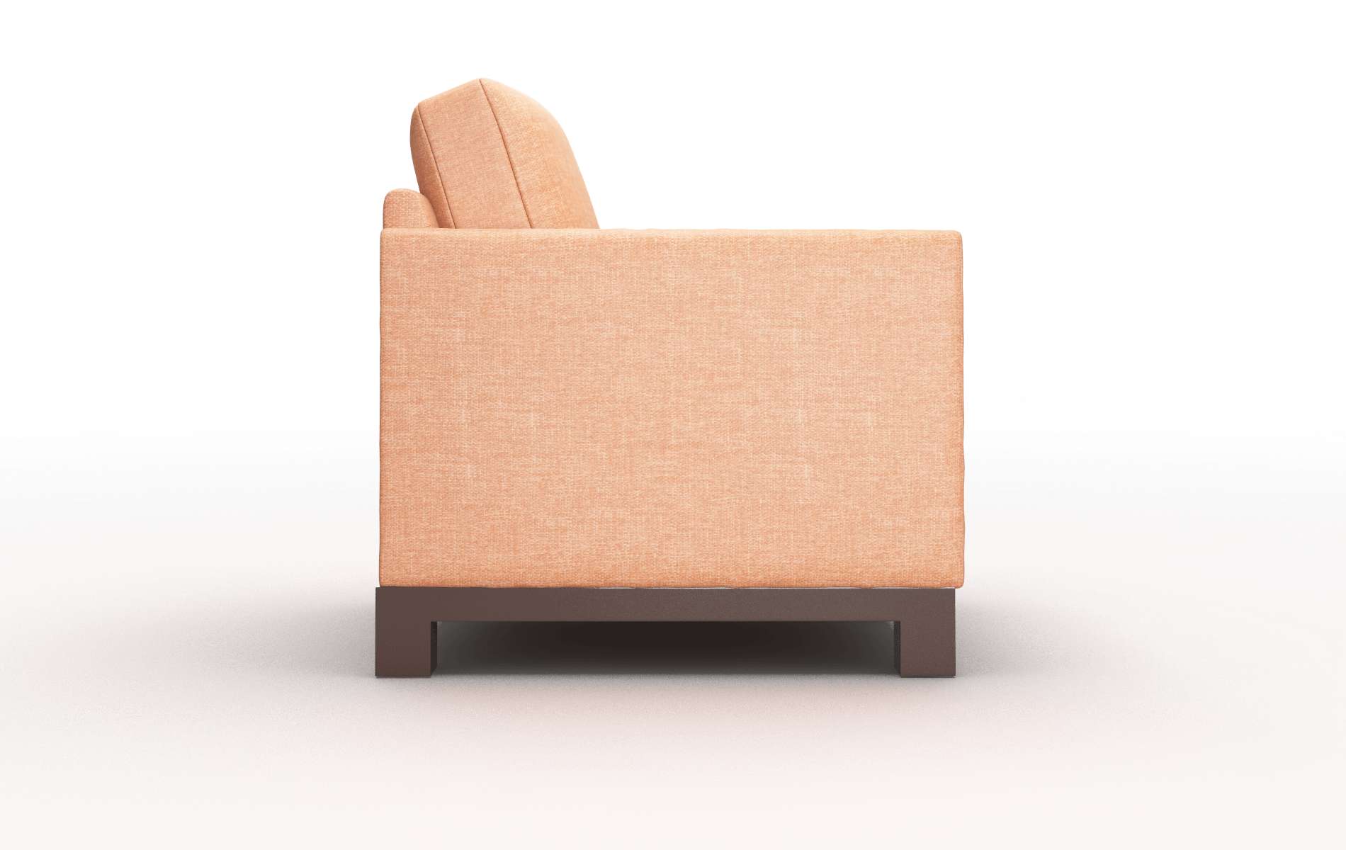 Dover Durham Tangerine Chair espresso legs 3