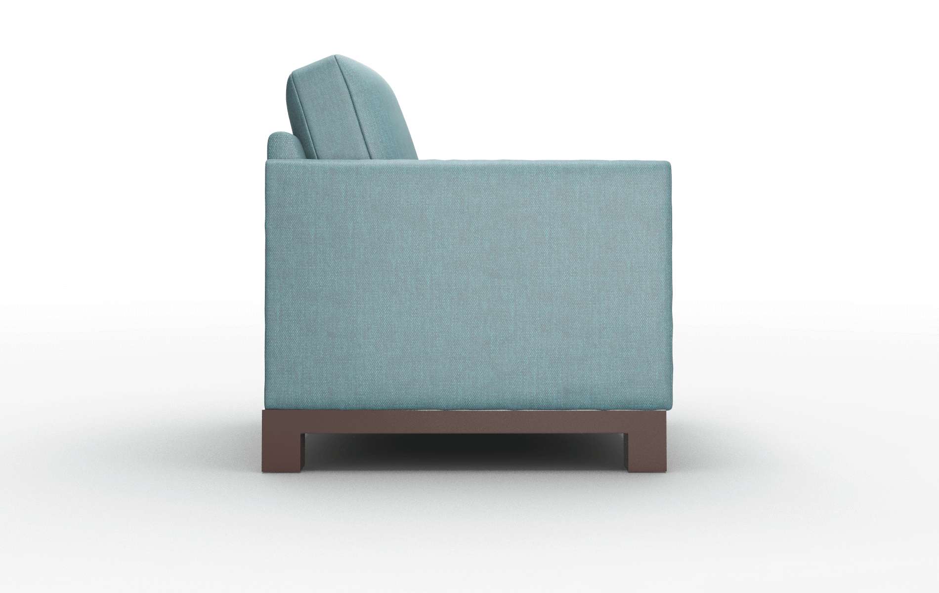 Dover Elliot Teal Chair espresso legs 3