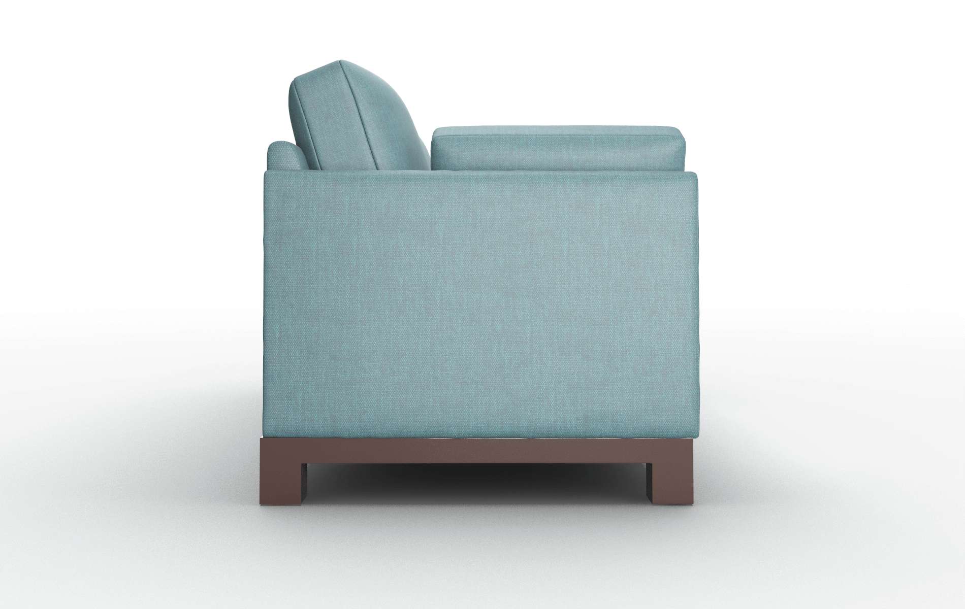 Dover Elliot Teal Sofa espresso legs 3