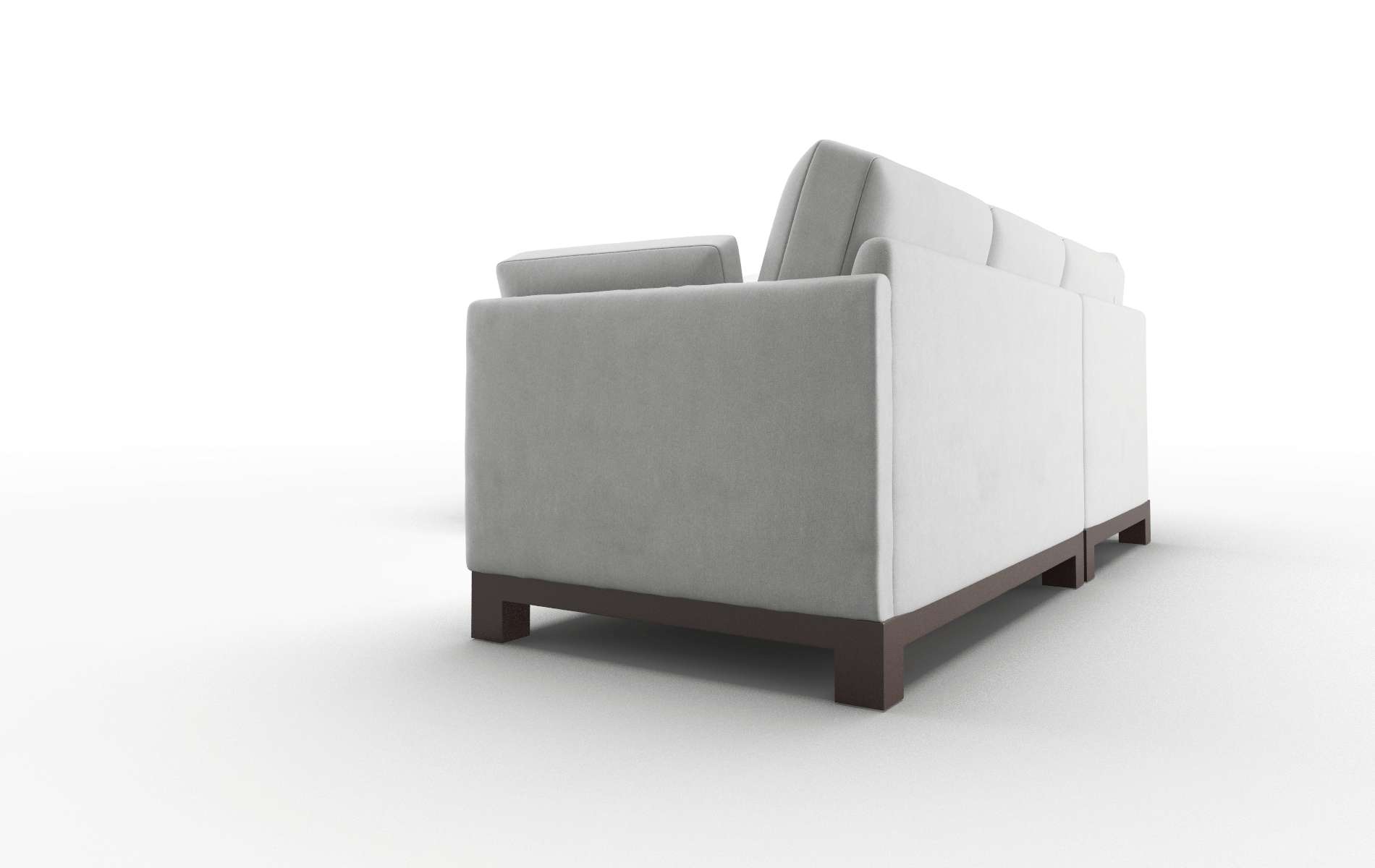 Dover Geo Sterling Sectional espresso legs 4