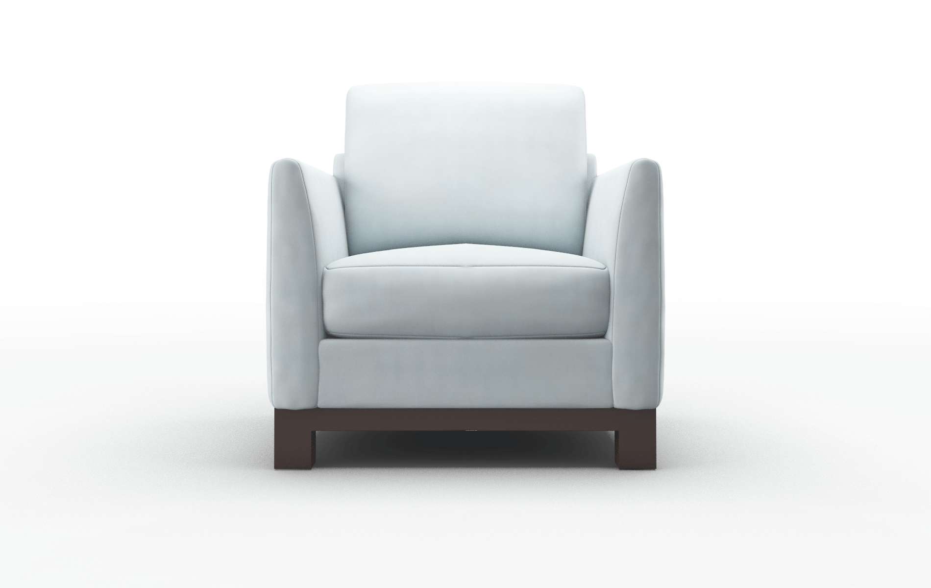 Dover Hathaway Aqua Chair espresso legs 1