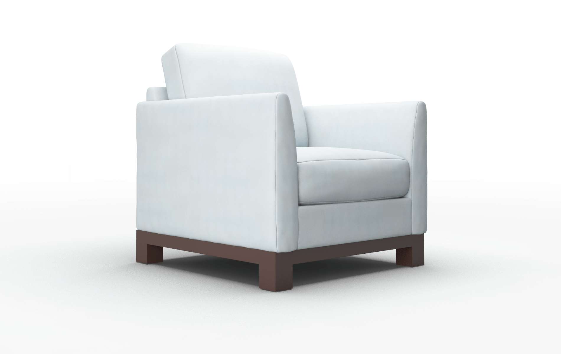 Dover Hathaway Aqua Chair espresso legs 2