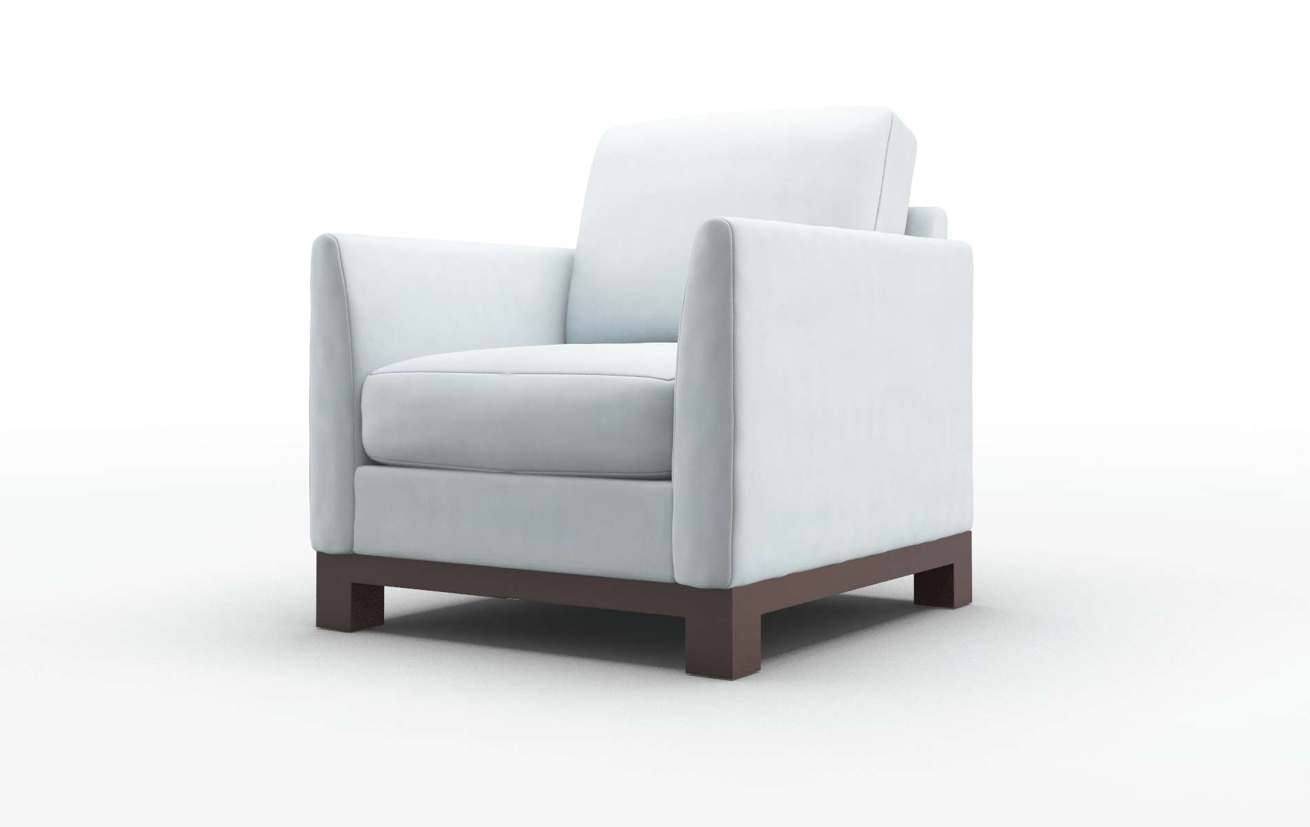 Dover Hathaway Aqua Chair espresso legs 4