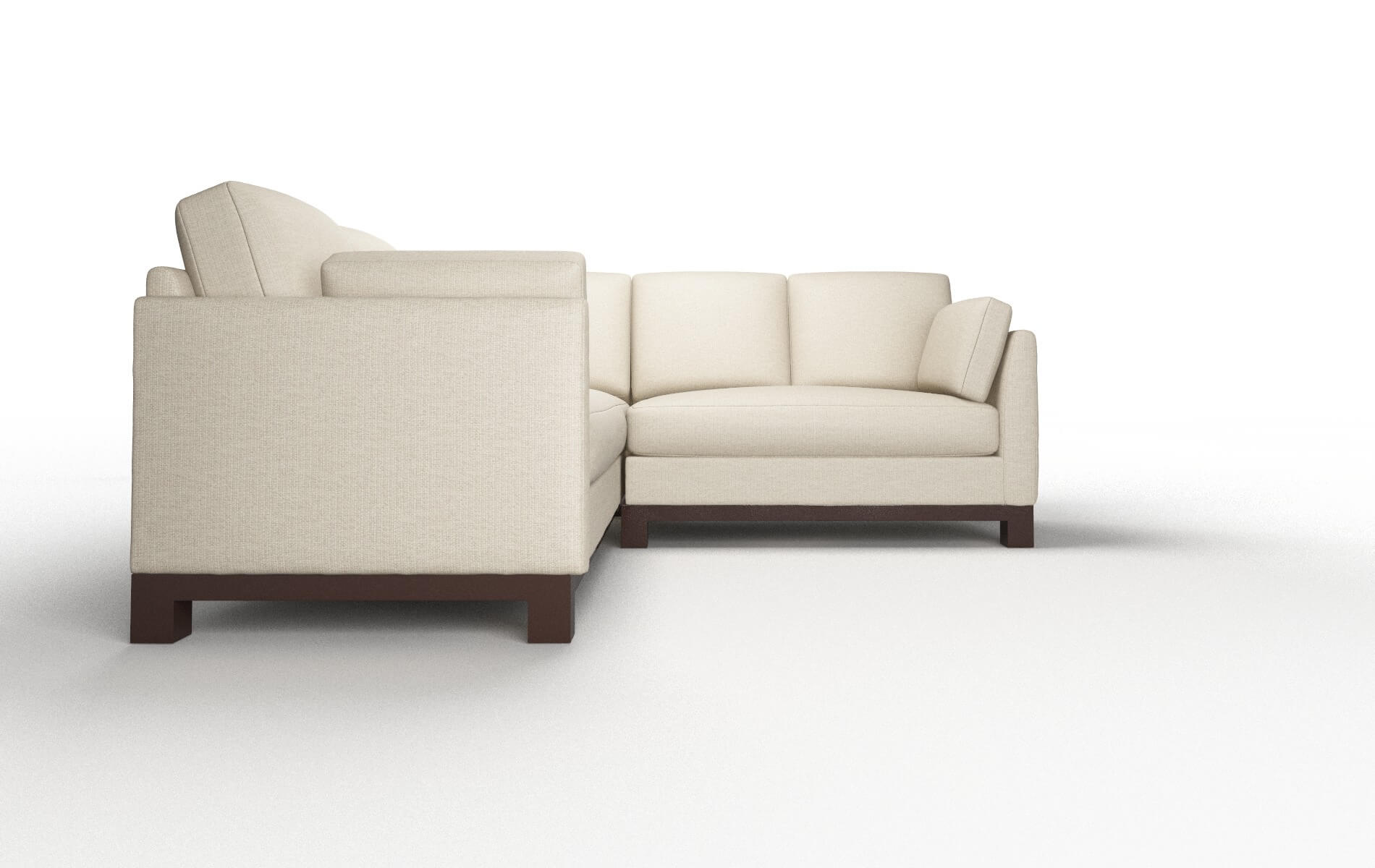 Dover Insight Barley Sectional espresso legs 2