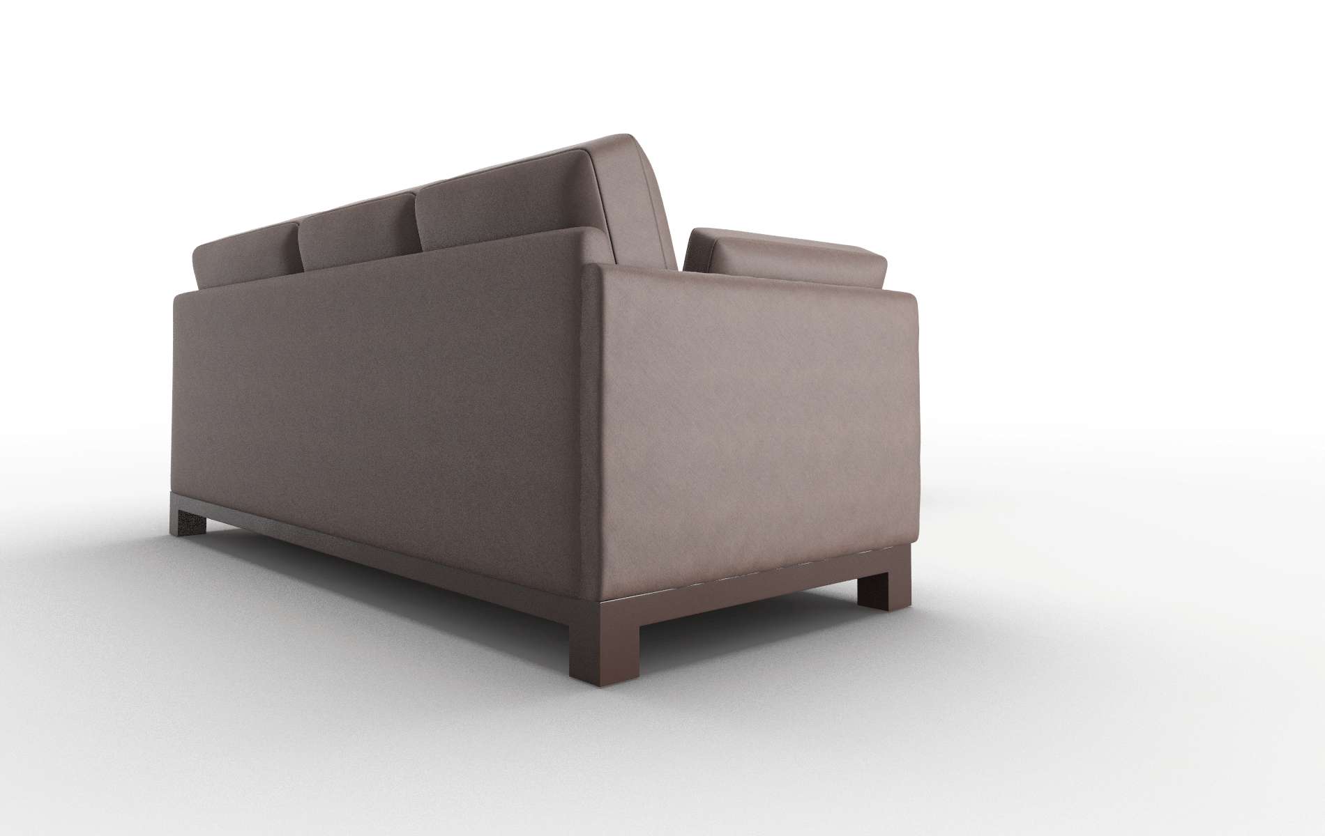 Dover Insight Cafe Sectional espresso legs 3