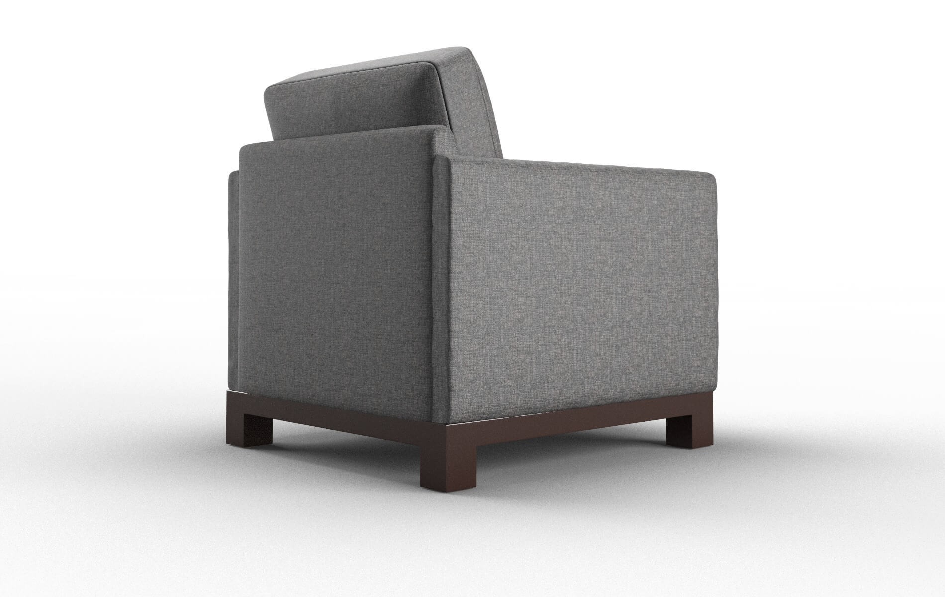 Dover Insight Charcoal Chair espresso legs 5