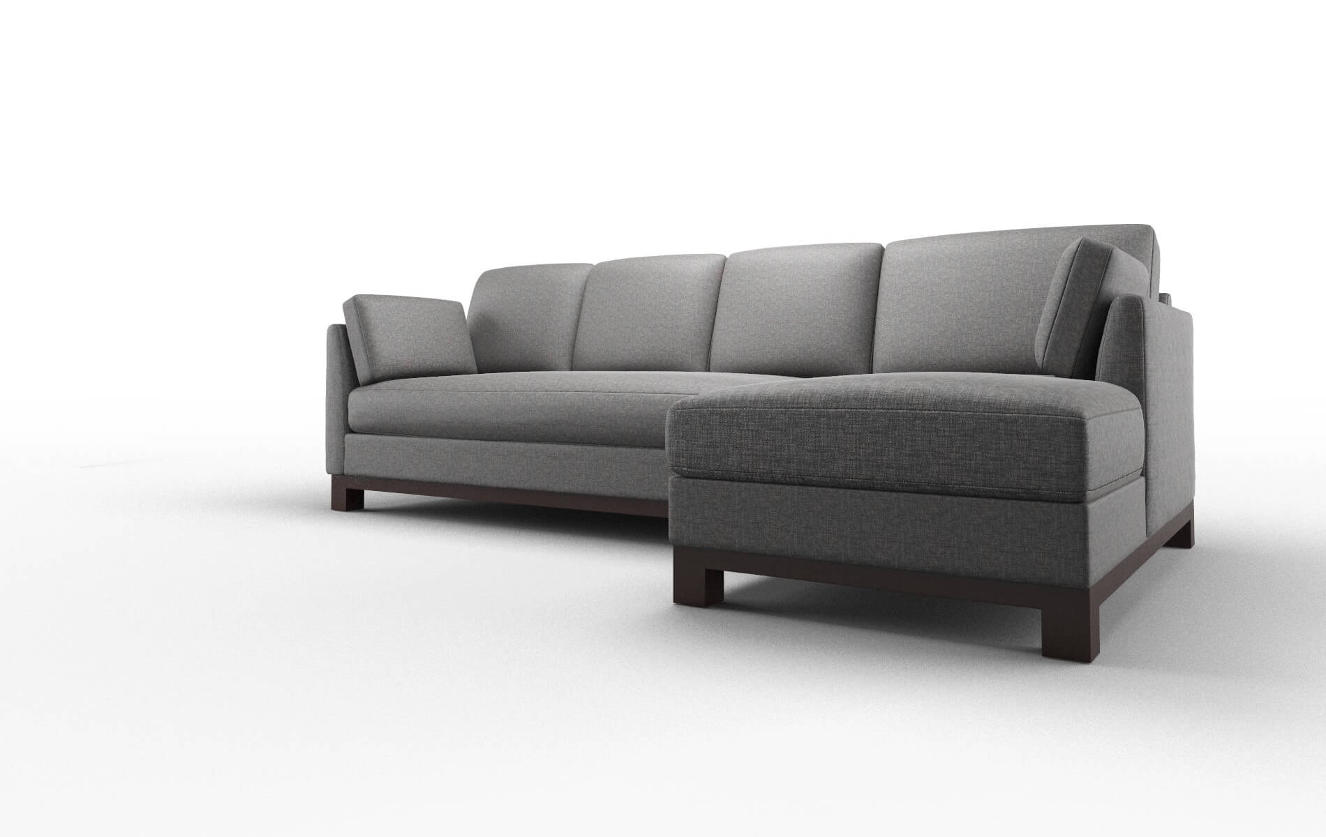 Dover Insight Charcoal Panel espresso legs 4