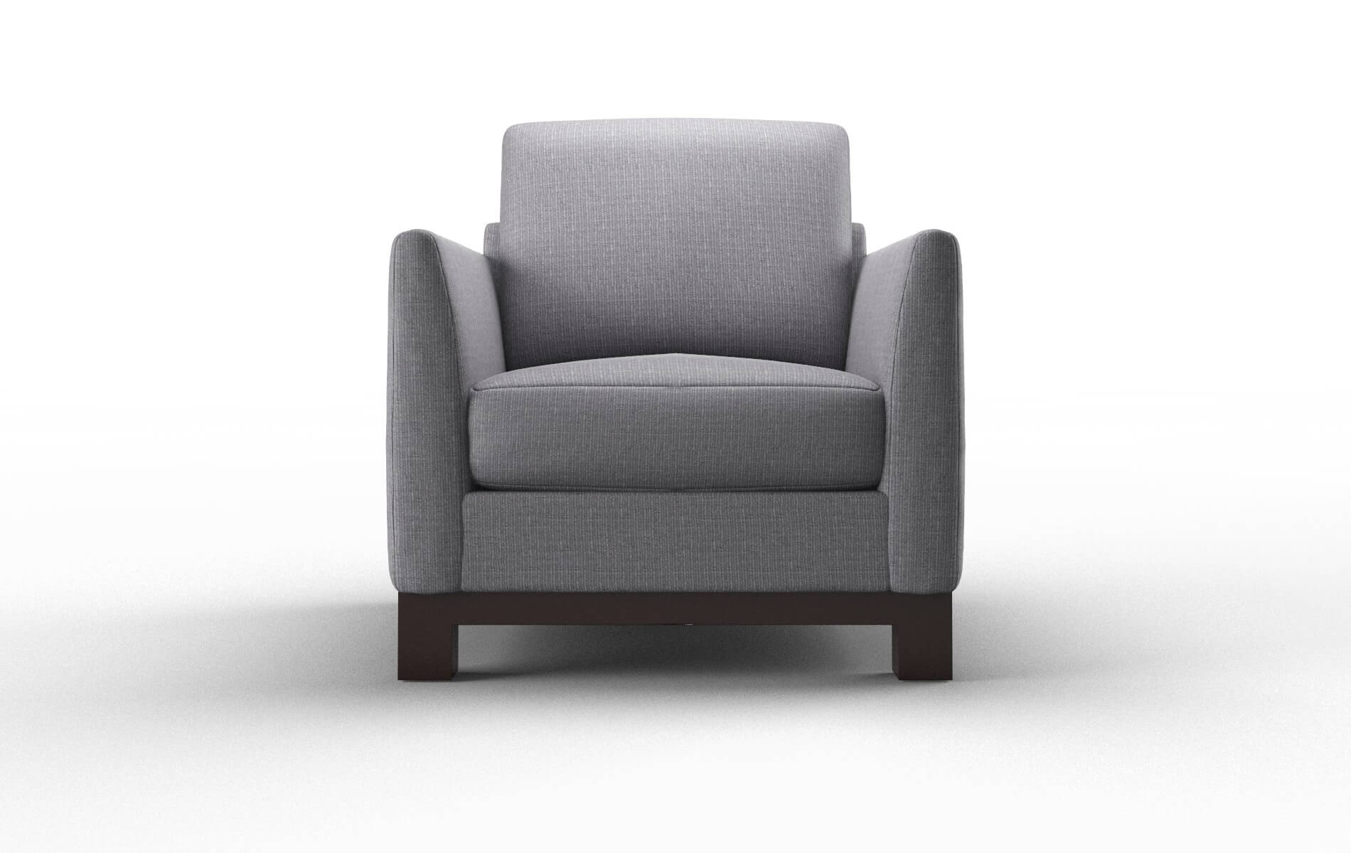 Dover Insight Denim Chair espresso legs 1