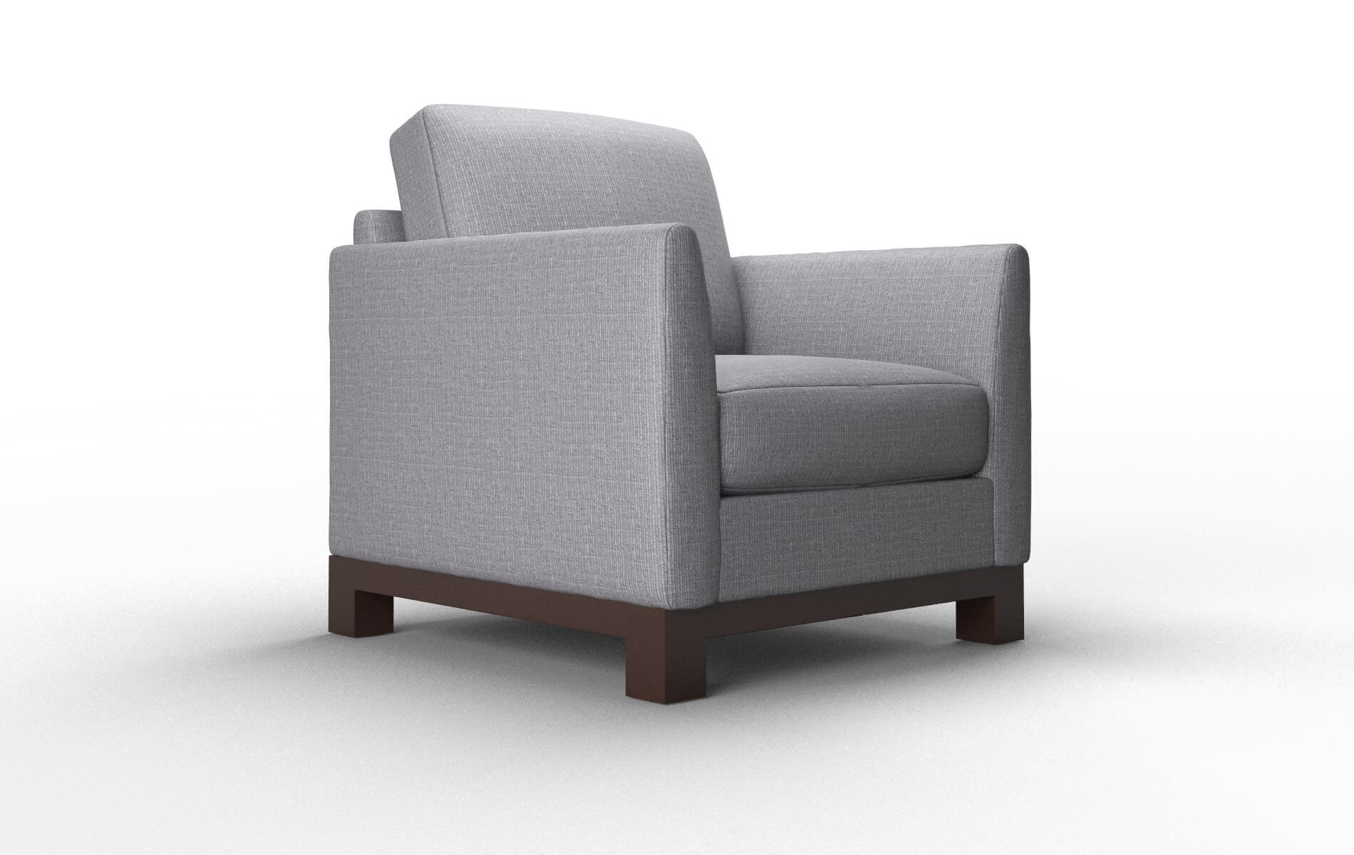 Dover Insight Denim Chair espresso legs 2