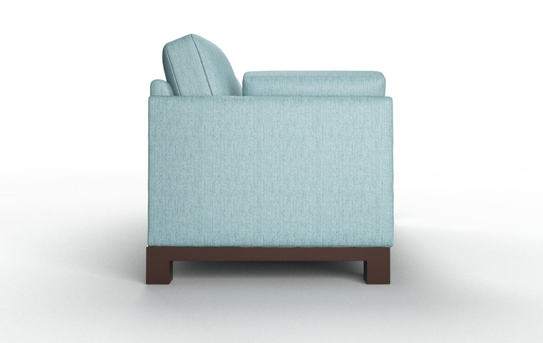 Dover Insight Peacock Sofa espresso legs 3