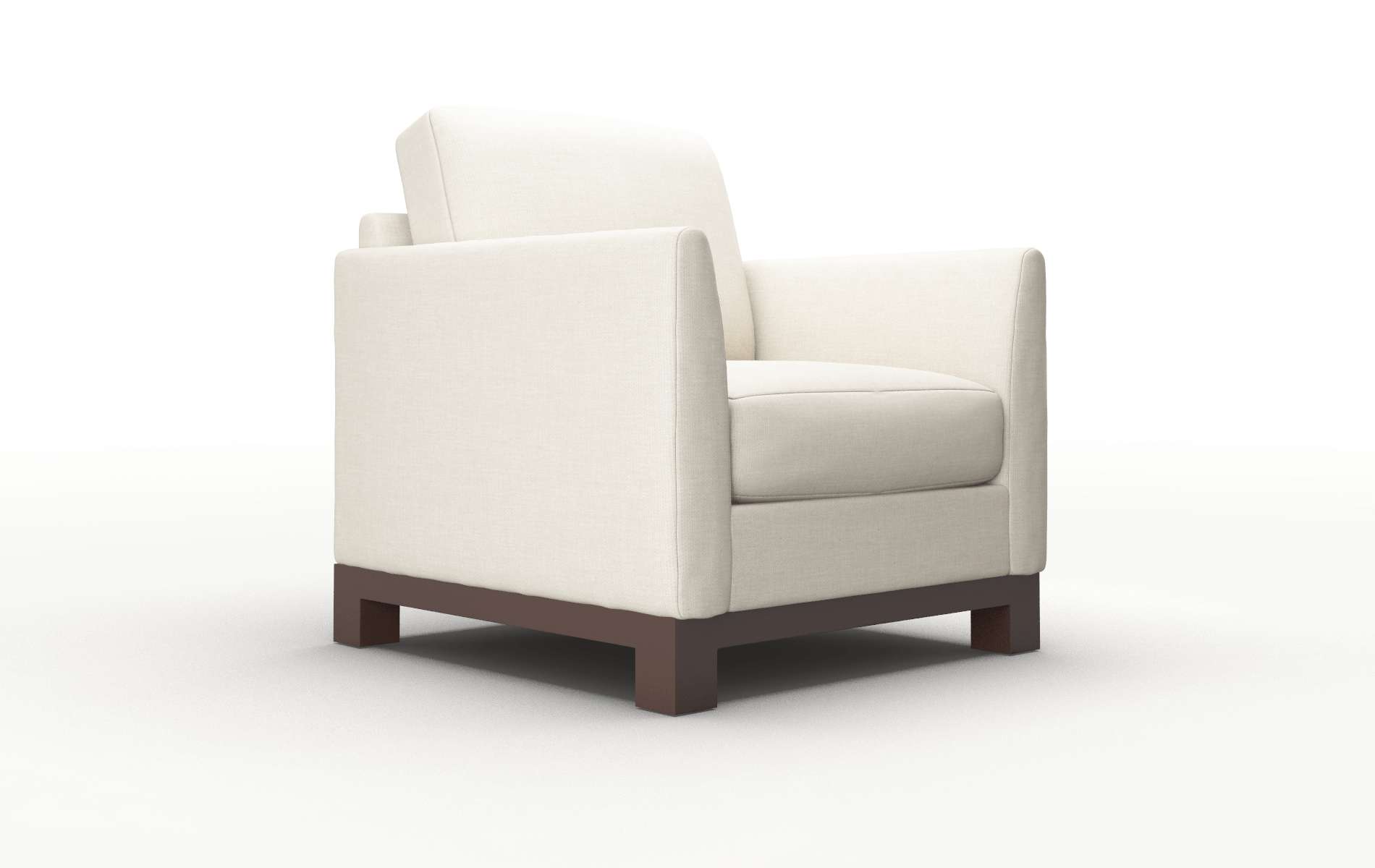 Dover Keylargo Almond Chair espresso legs 2