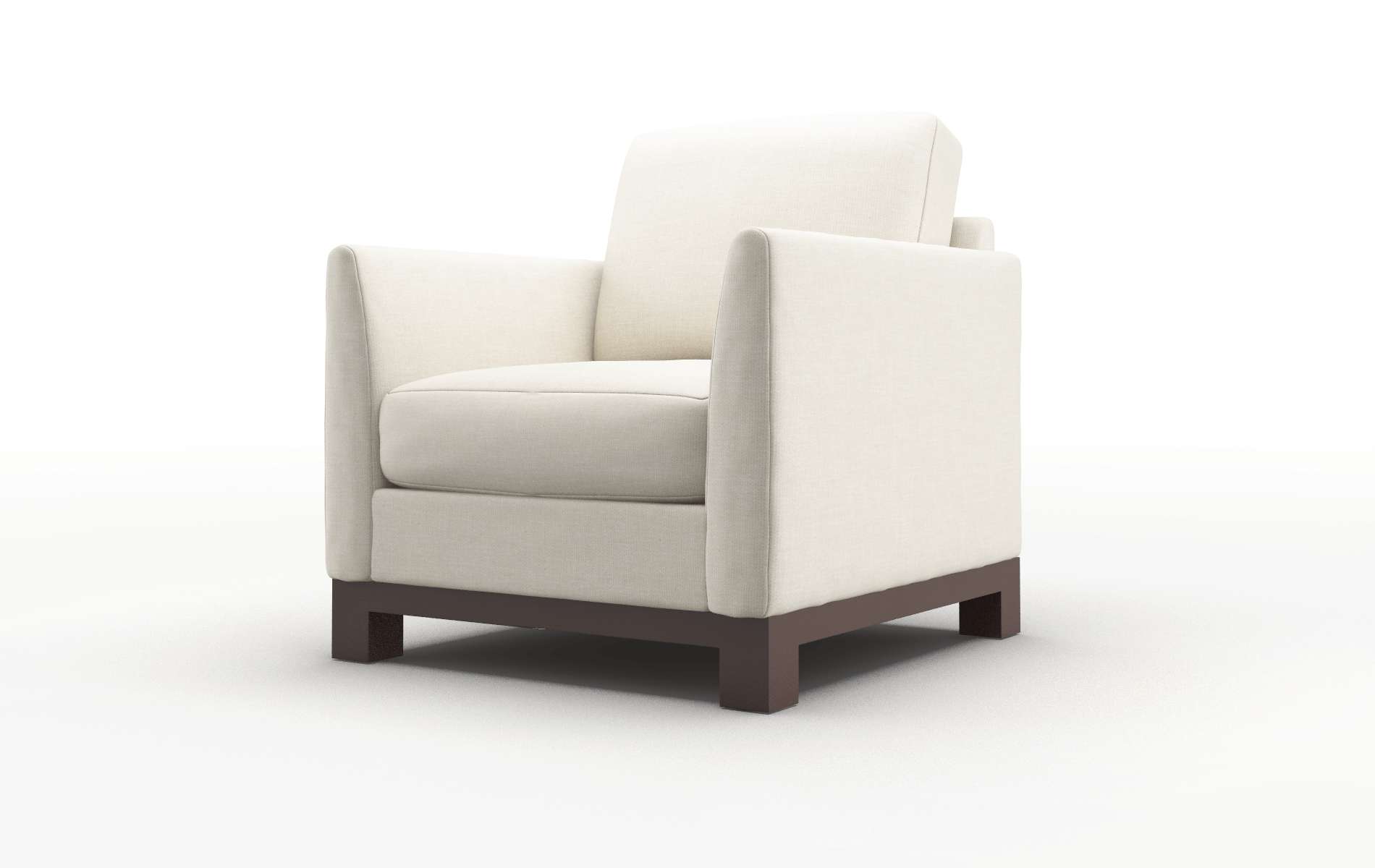 Dover Keylargo Almond Chair espresso legs 4