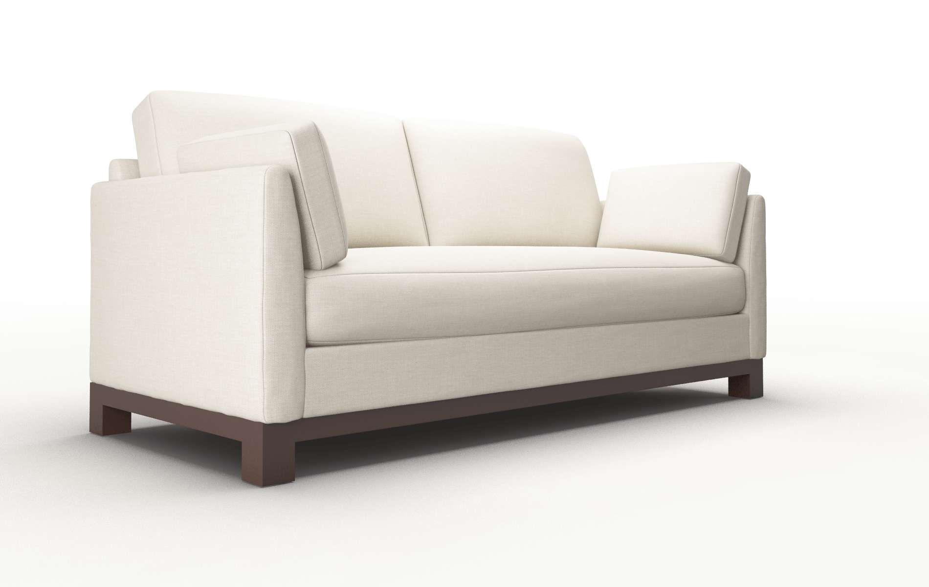 Dover Keylargo Almond Sofa espresso legs 2