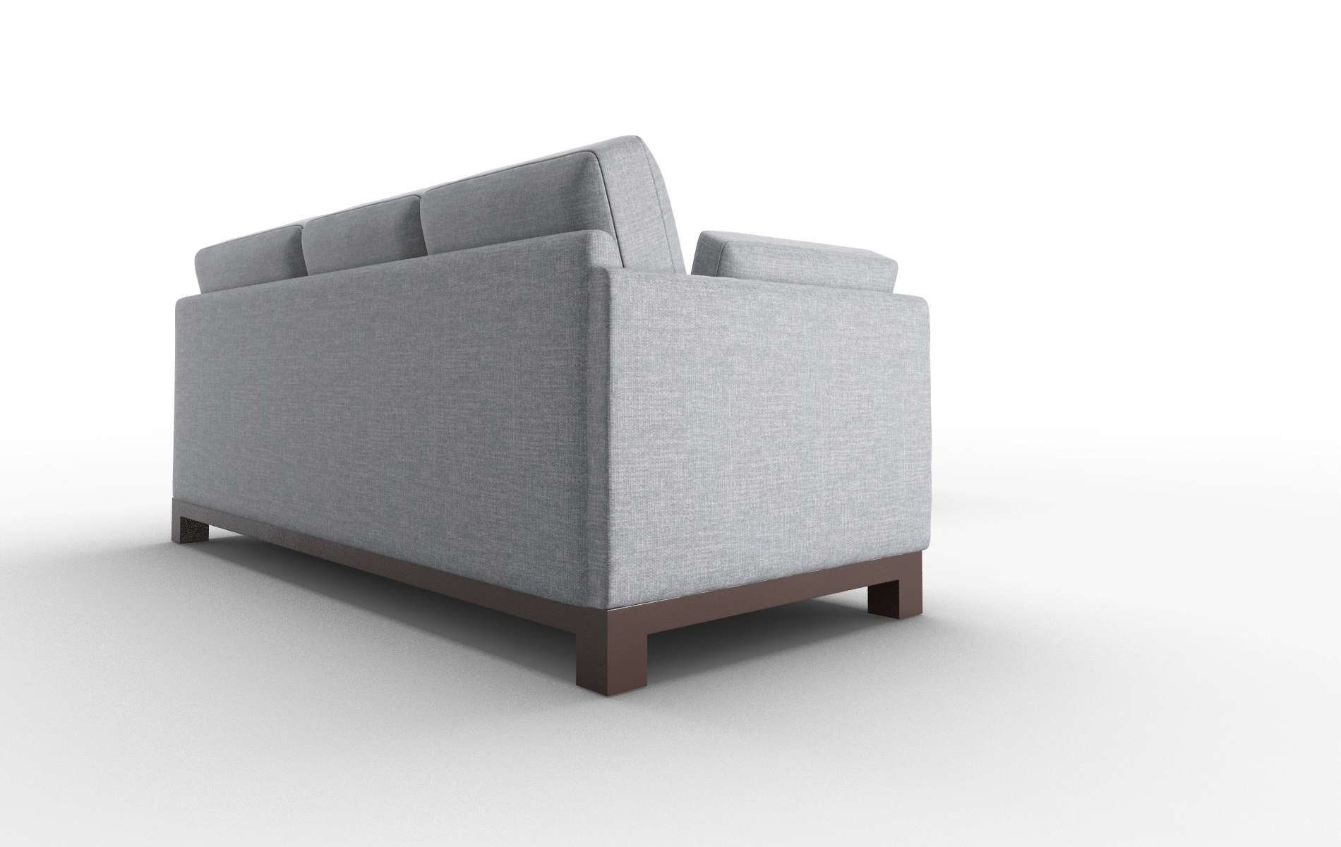 Dover Keylargo Ash Sectional espresso legs 3