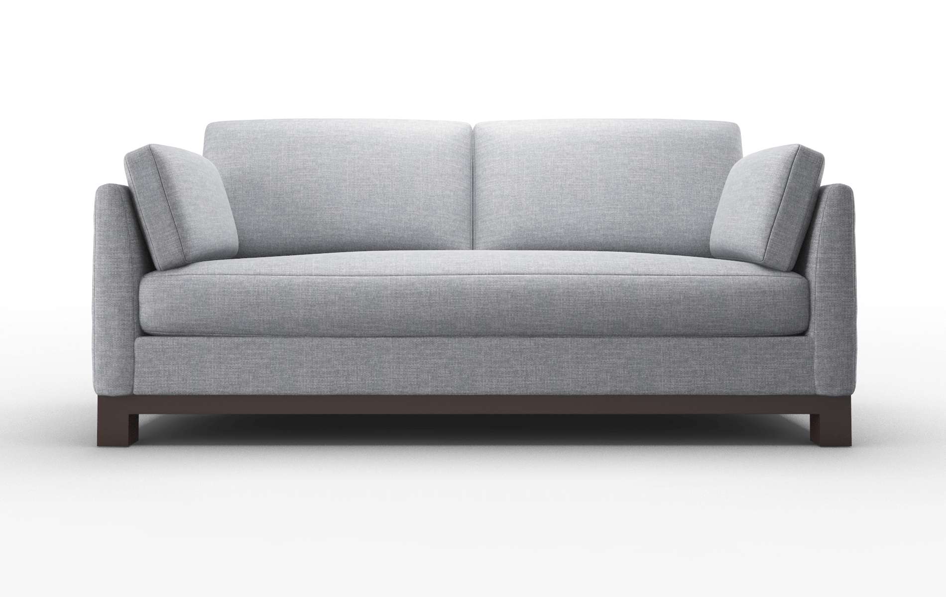 Dover Keylargo Ash Sofa espresso legs 1