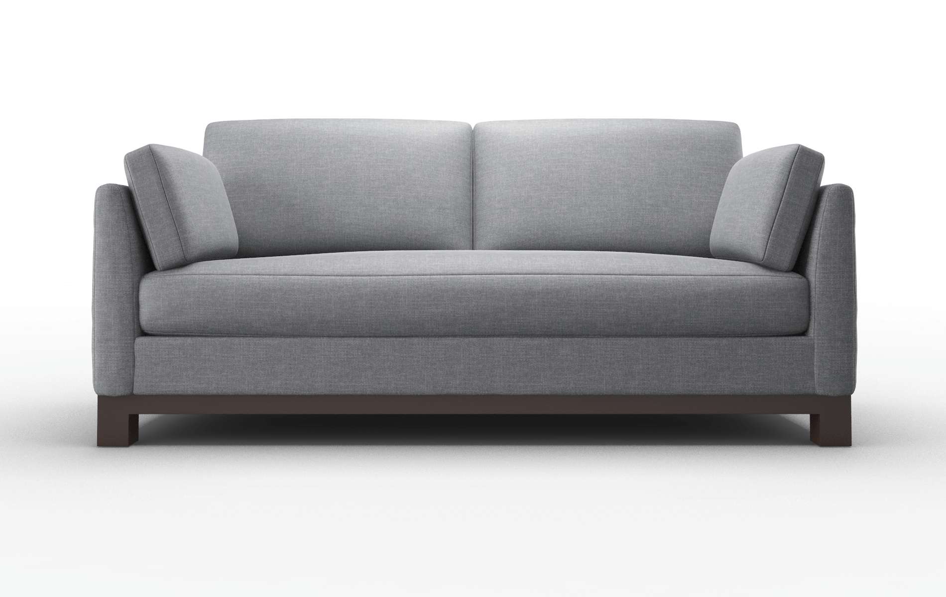 Dover Keylargo Graphite Sofa espresso legs 1