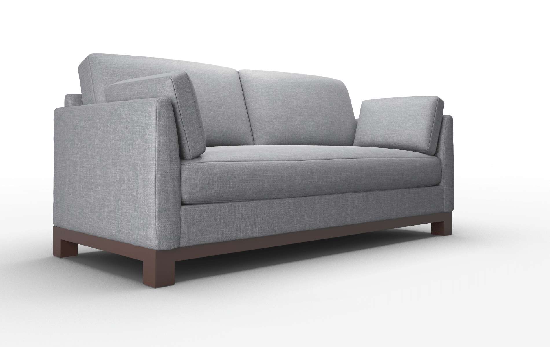 Dover Keylargo Graphite Sofa espresso legs 2