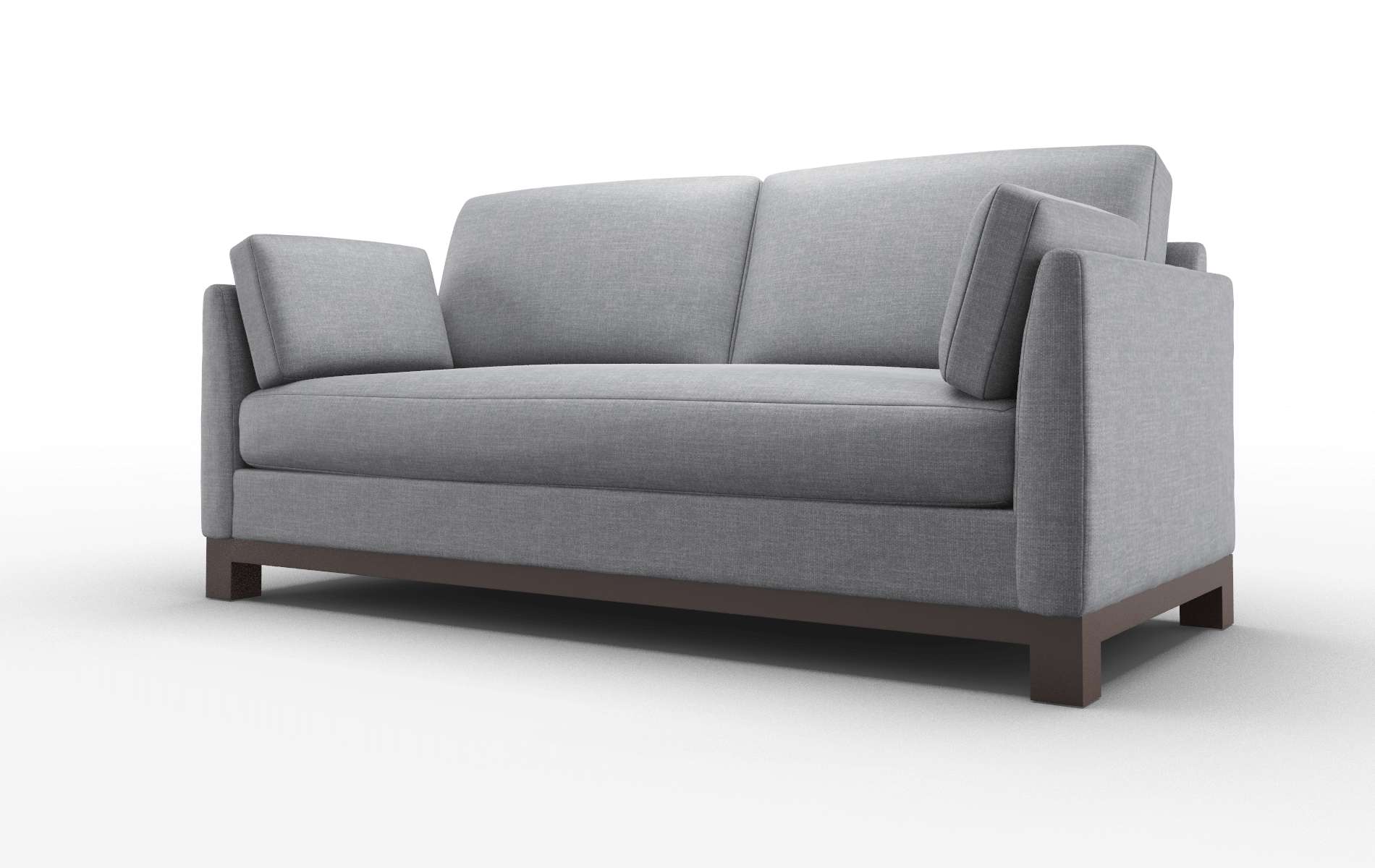 Dover Keylargo Graphite Sofa espresso legs 4