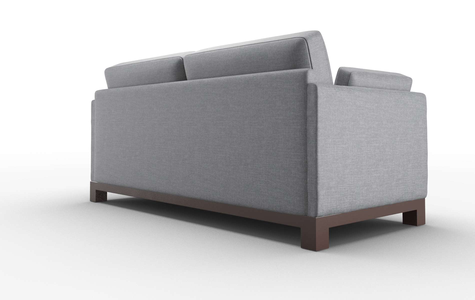 Dover Keylargo Graphite Sofa espresso legs 5