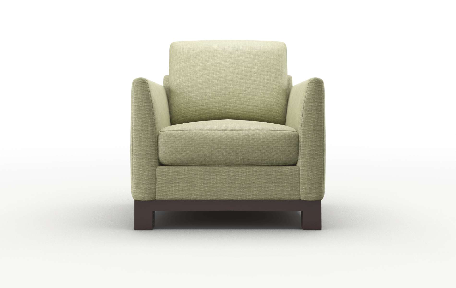 Dover Keylargo grass Chair Espresso Legs  1