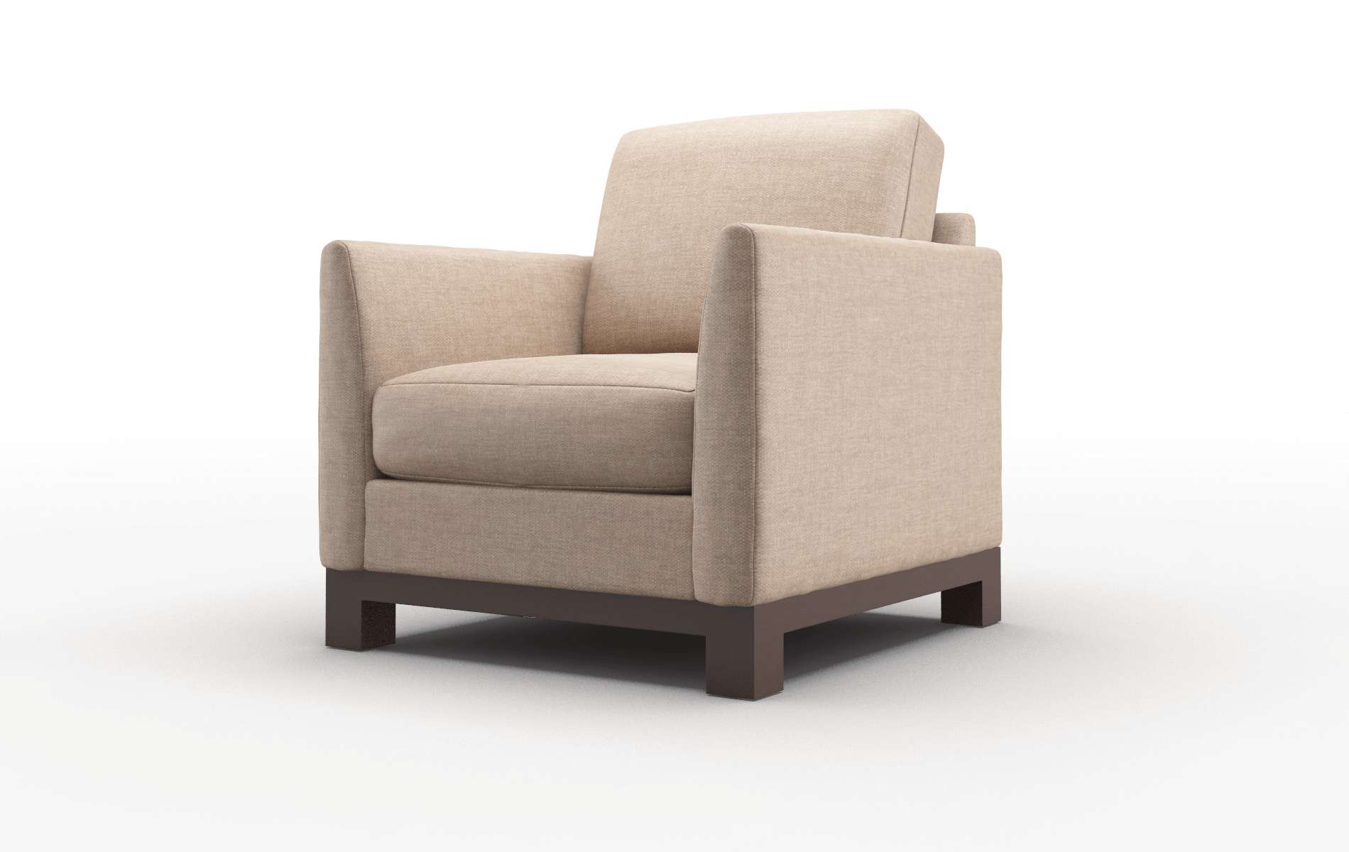Dover Keylargo Mink Chair espresso legs 4
