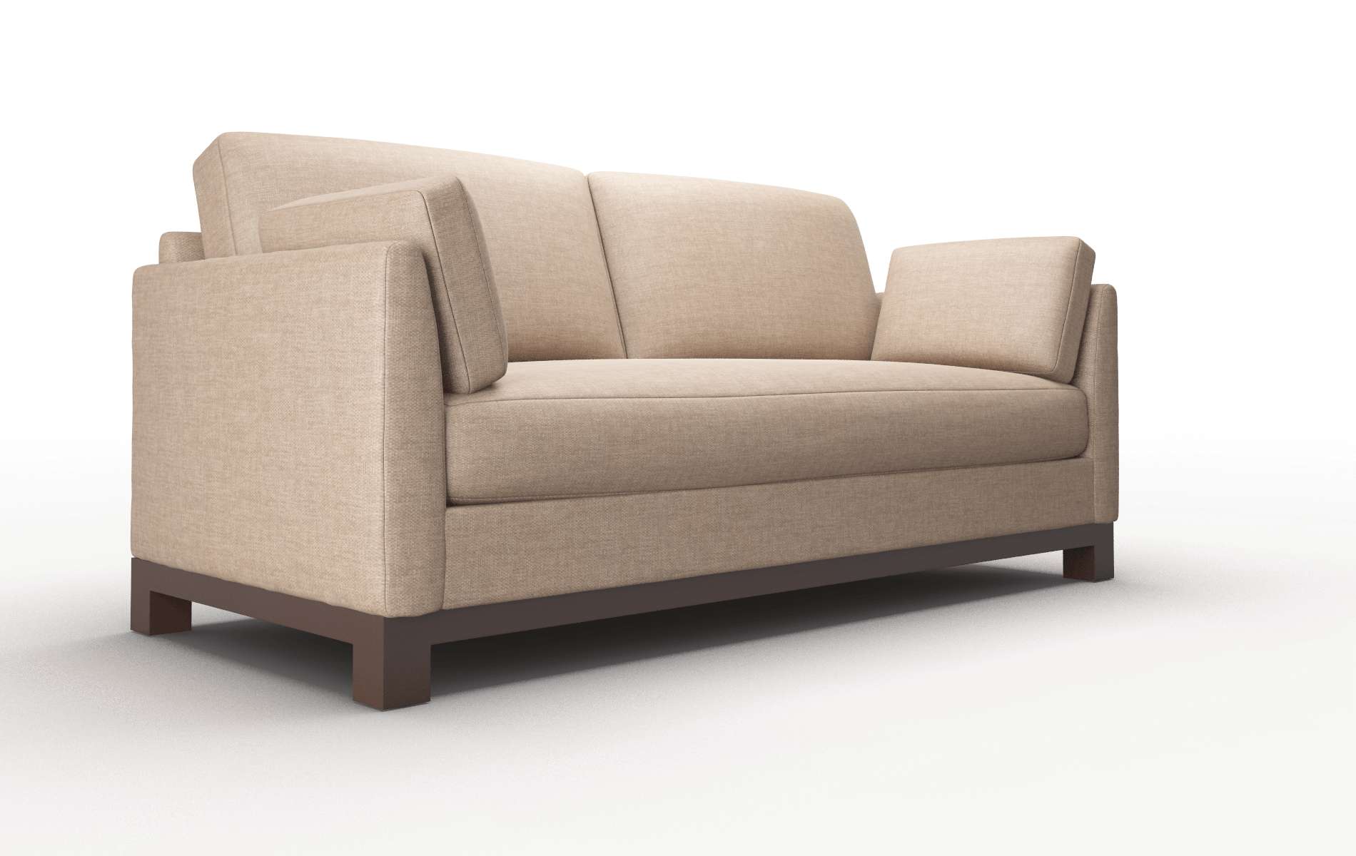 Dover Keylargo Mink Sofa espresso legs 2