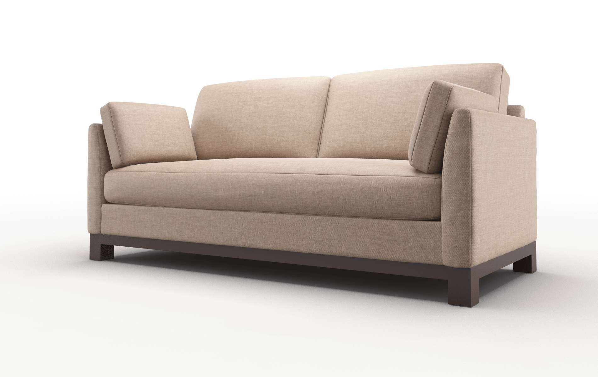 Dover Keylargo Mink Sofa espresso legs 4