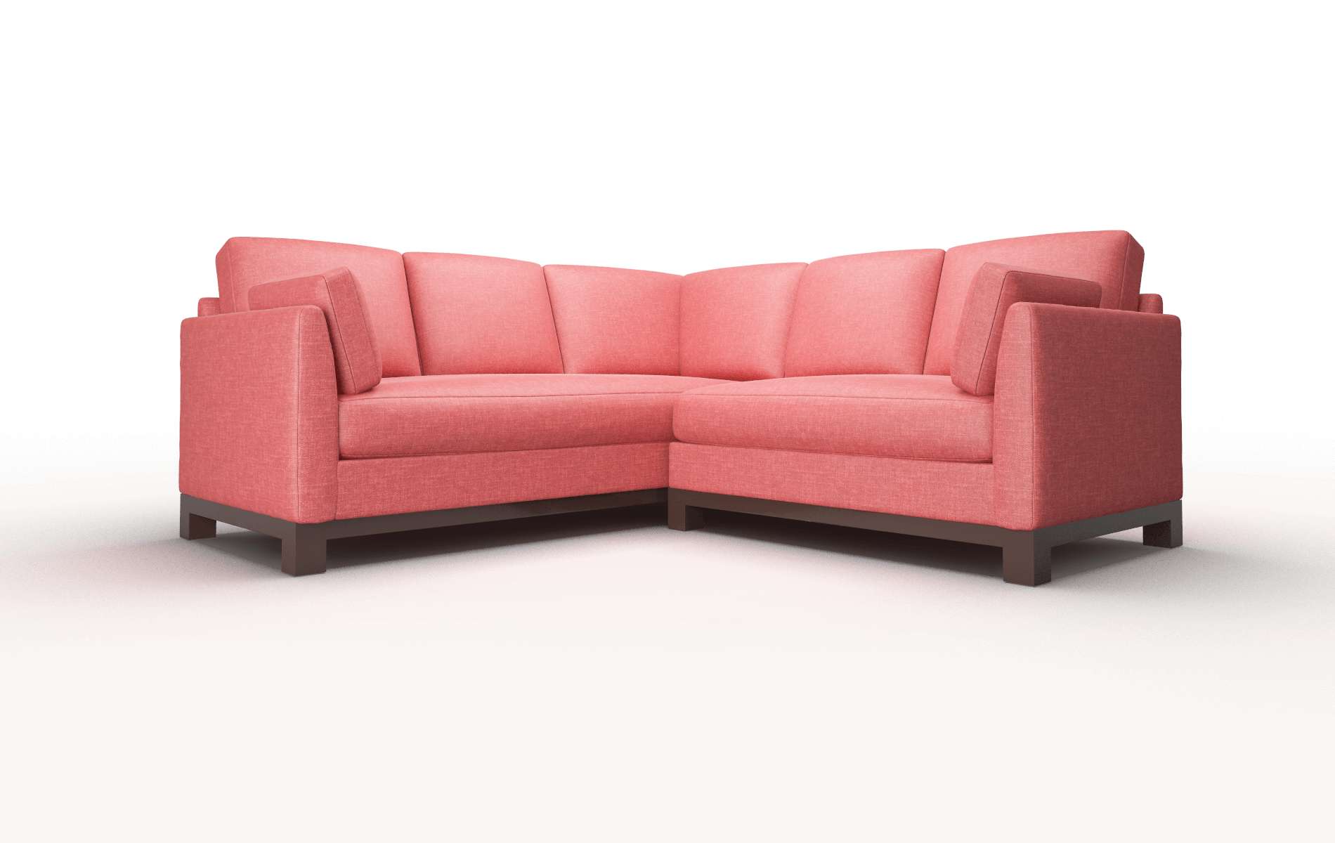 Dover Keylargo Ruby Sectional espresso legs 1
