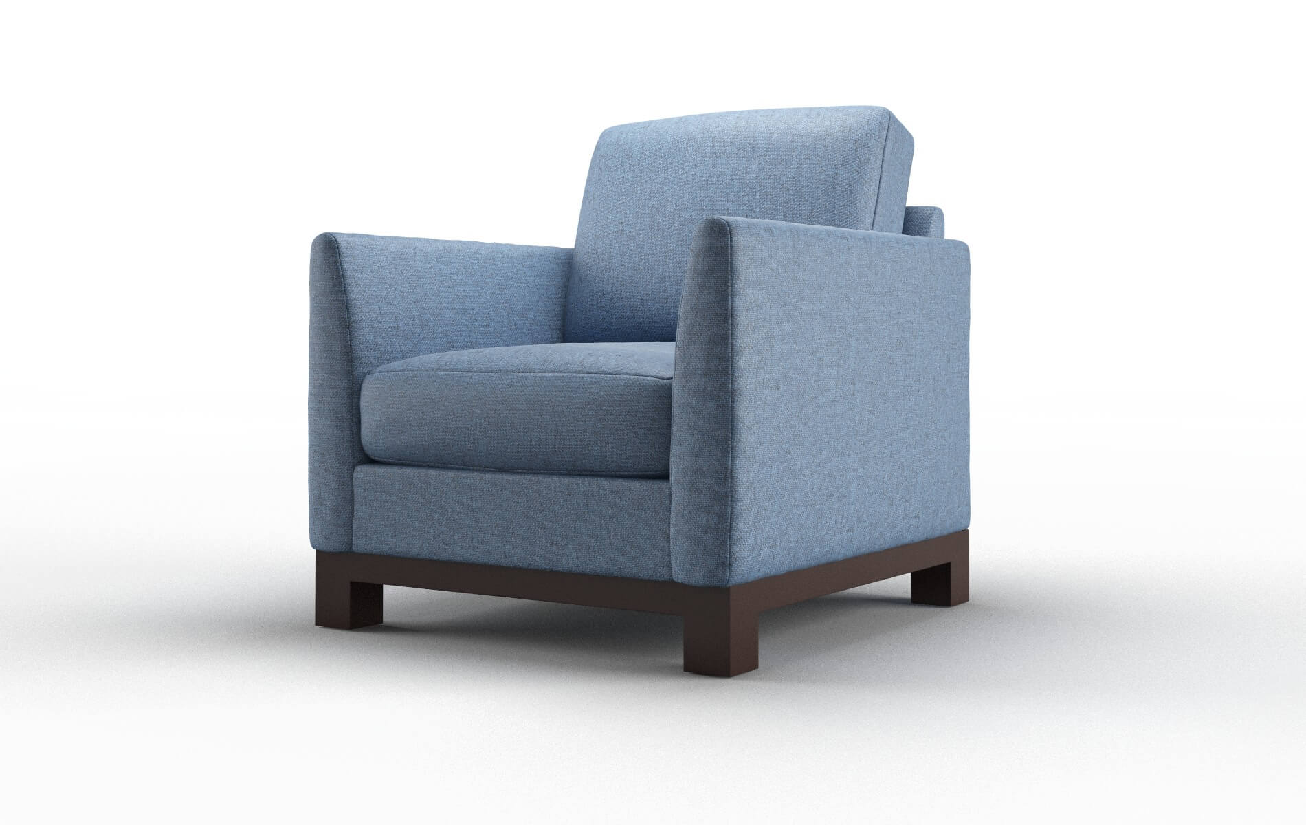 Dover Leslie Indigo Chair espresso legs 4