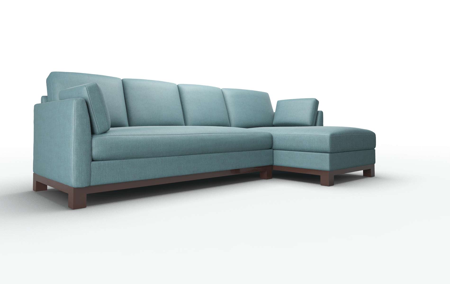 Dover Leslie Peacock Panel espresso legs 2