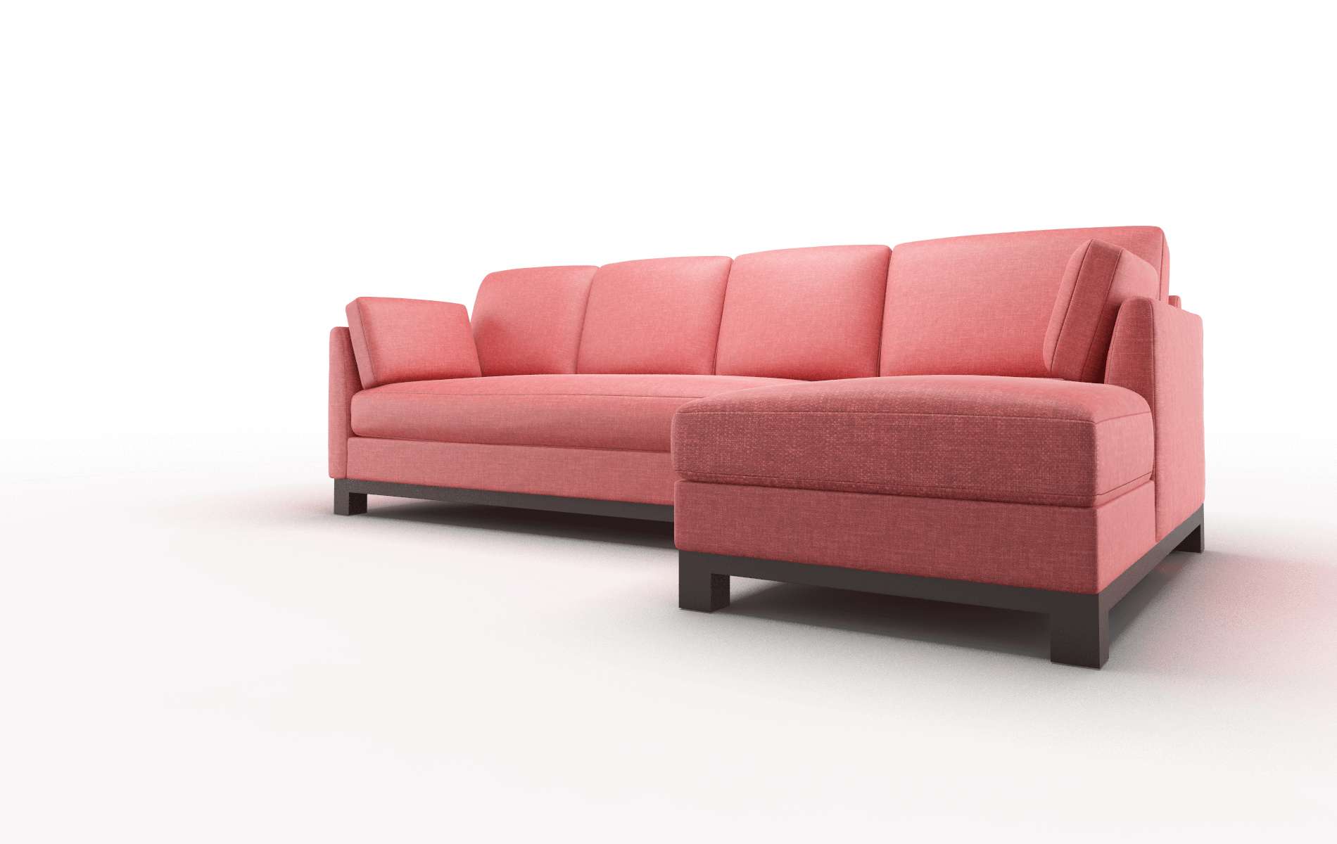 Dover Leslie Poppy Panel espresso legs 4