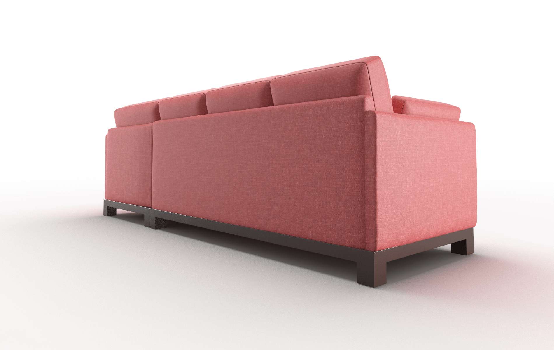 Dover Leslie Poppy Panel espresso legs 5