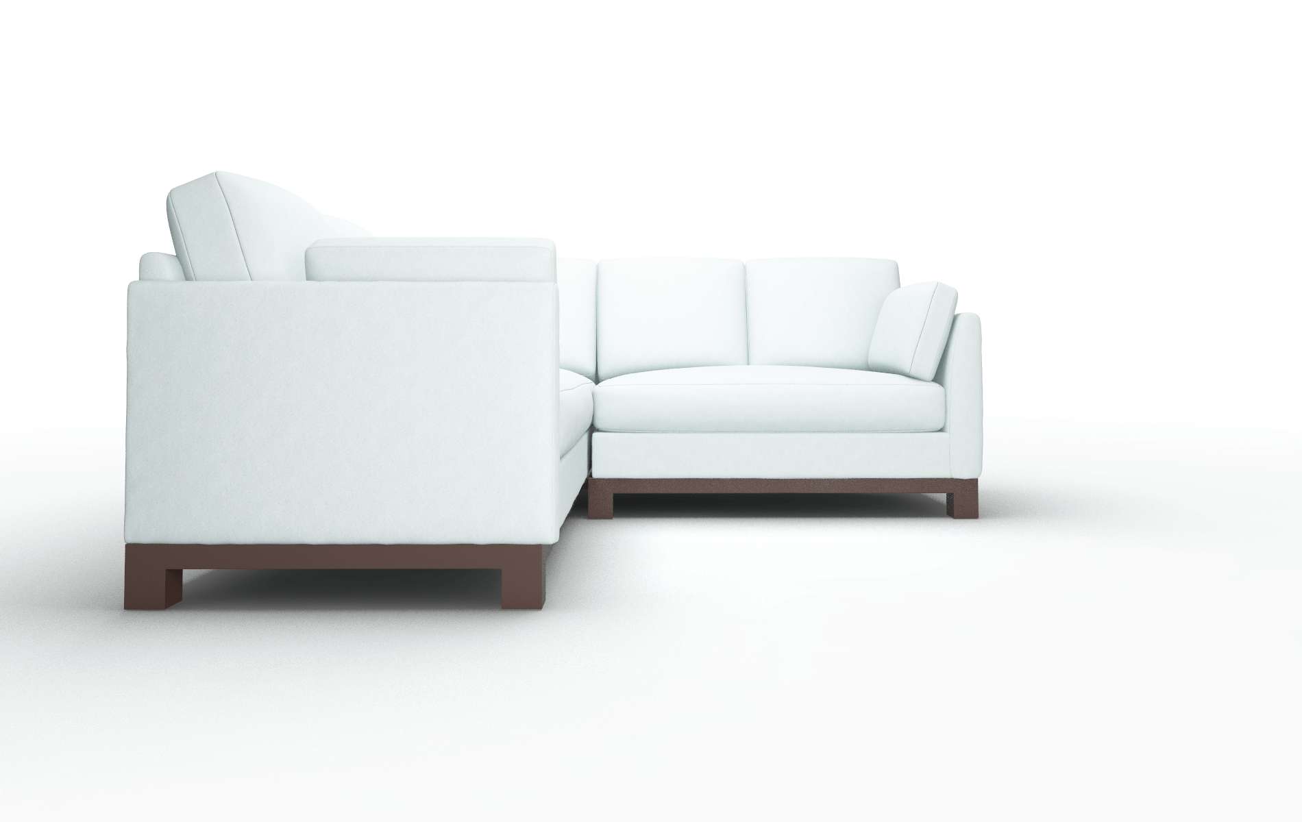 Dover Leslie Robins_egg Sectional espresso legs 2