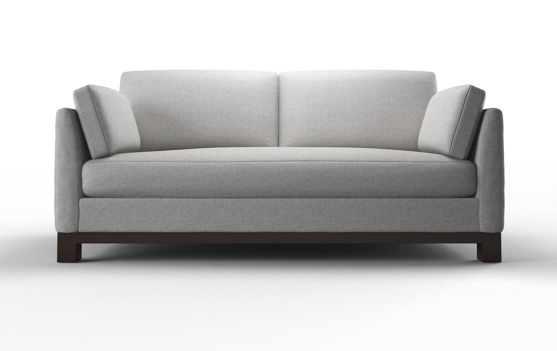 Dover Malibu Dove Sofa espresso legs 1