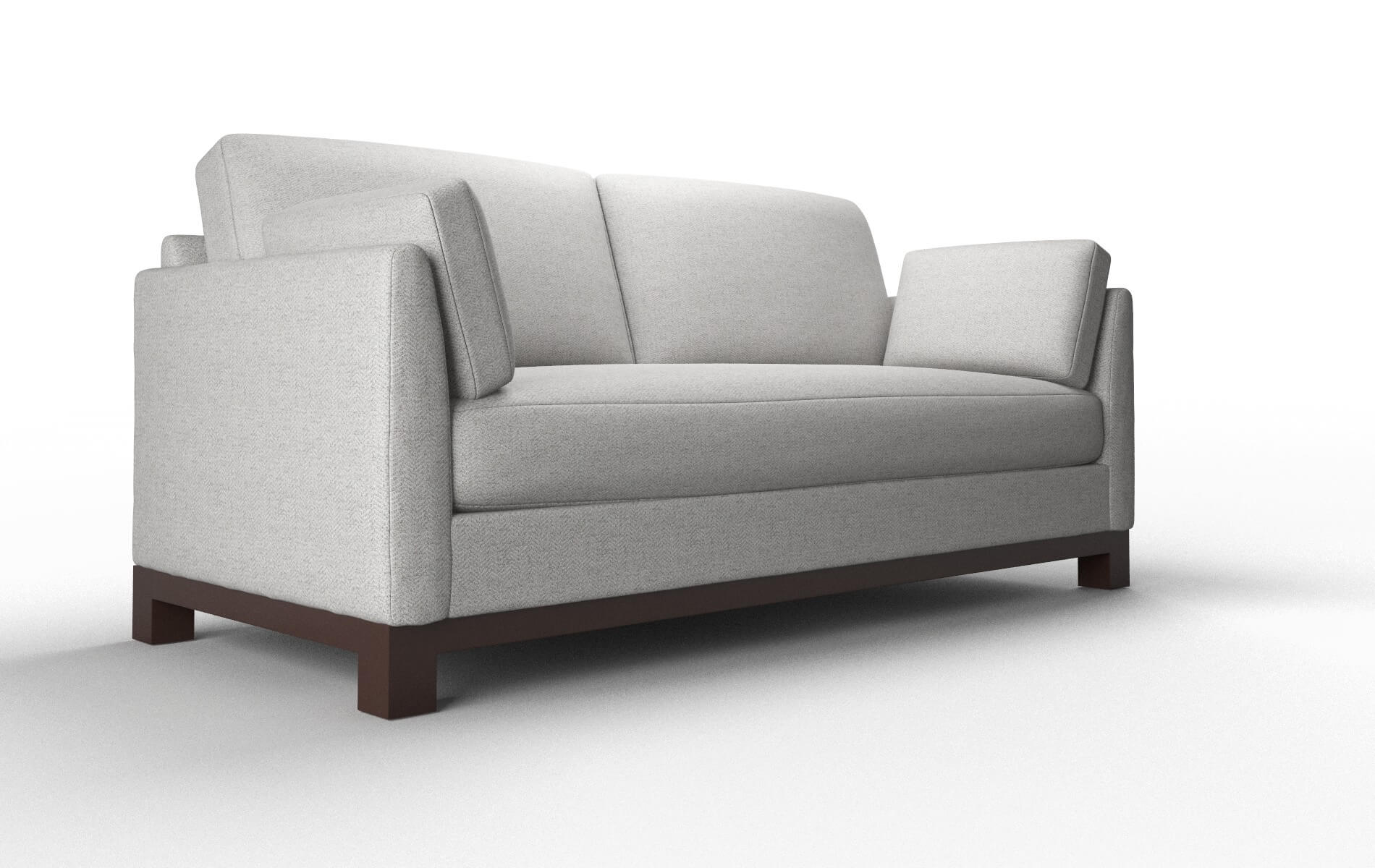 Dover Malibu Dove Sofa espresso legs 2