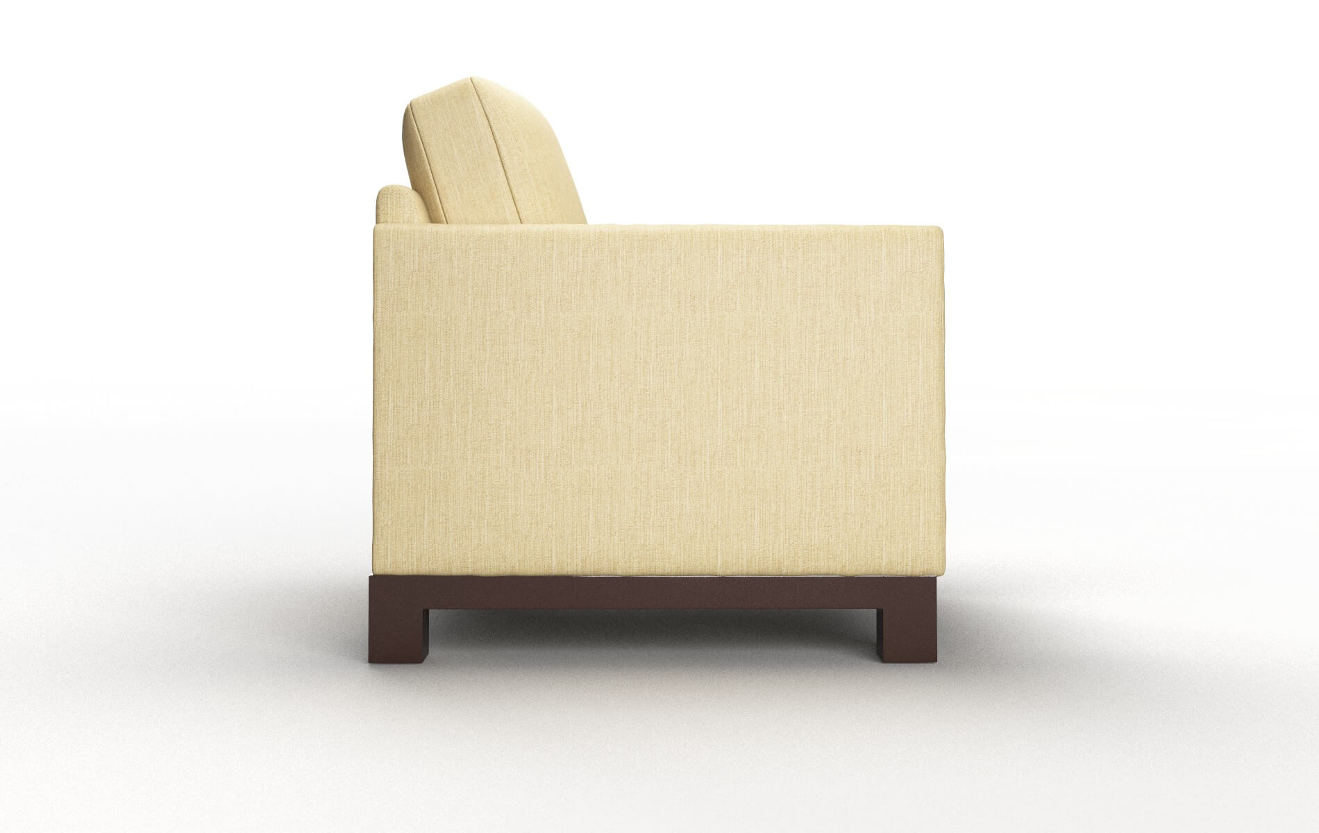 Dover Malibu Maize Chair espresso legs 3