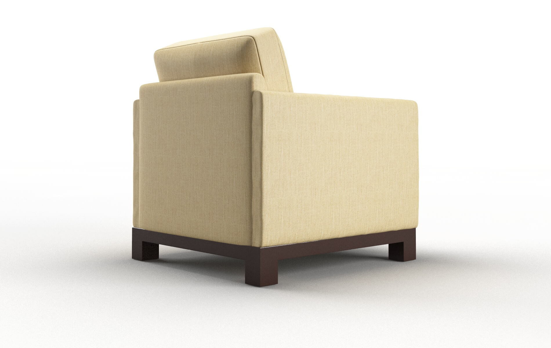 Dover Malibu Maize Chair espresso legs 5