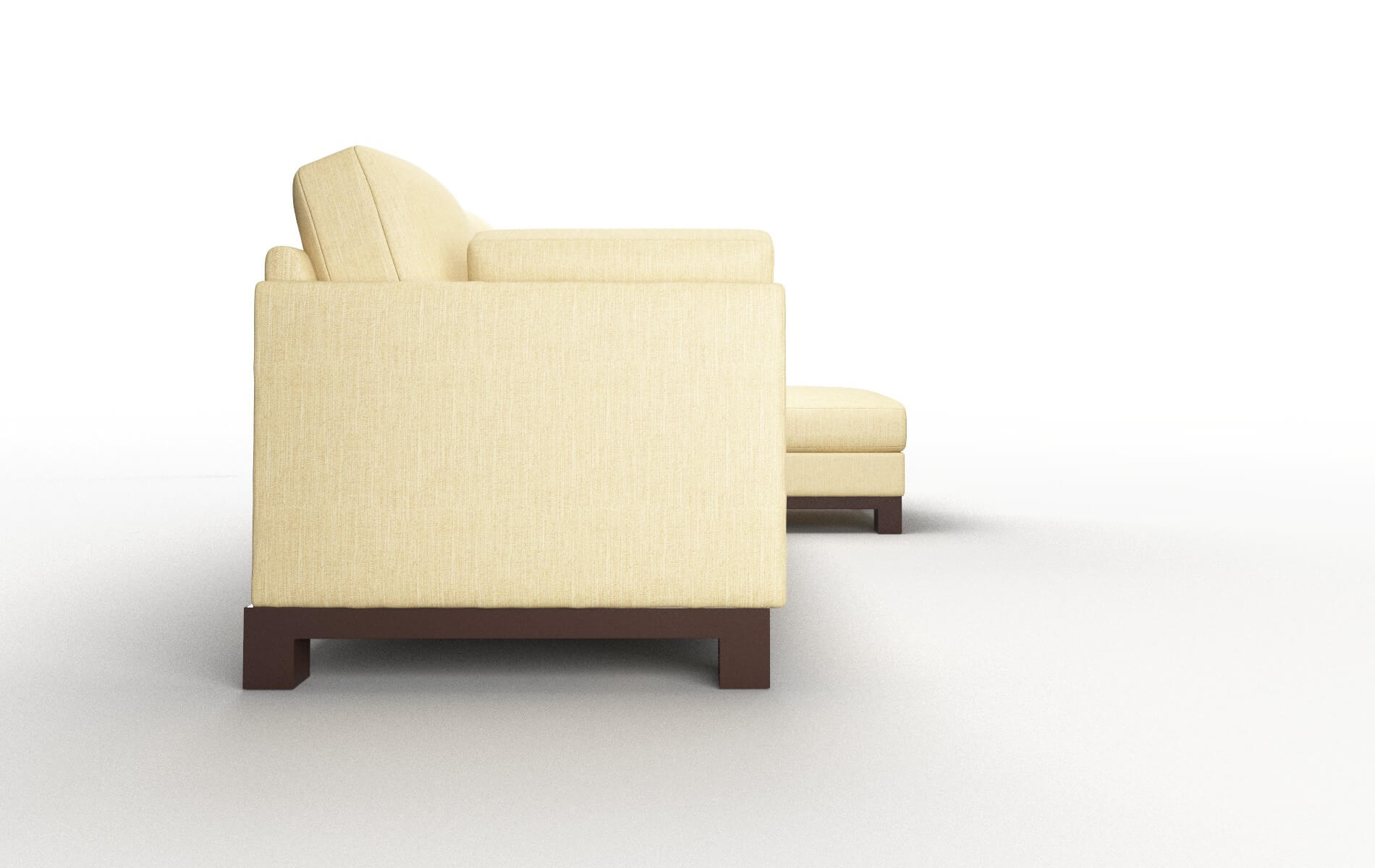 Dover Malibu Maize Panel espresso legs 3