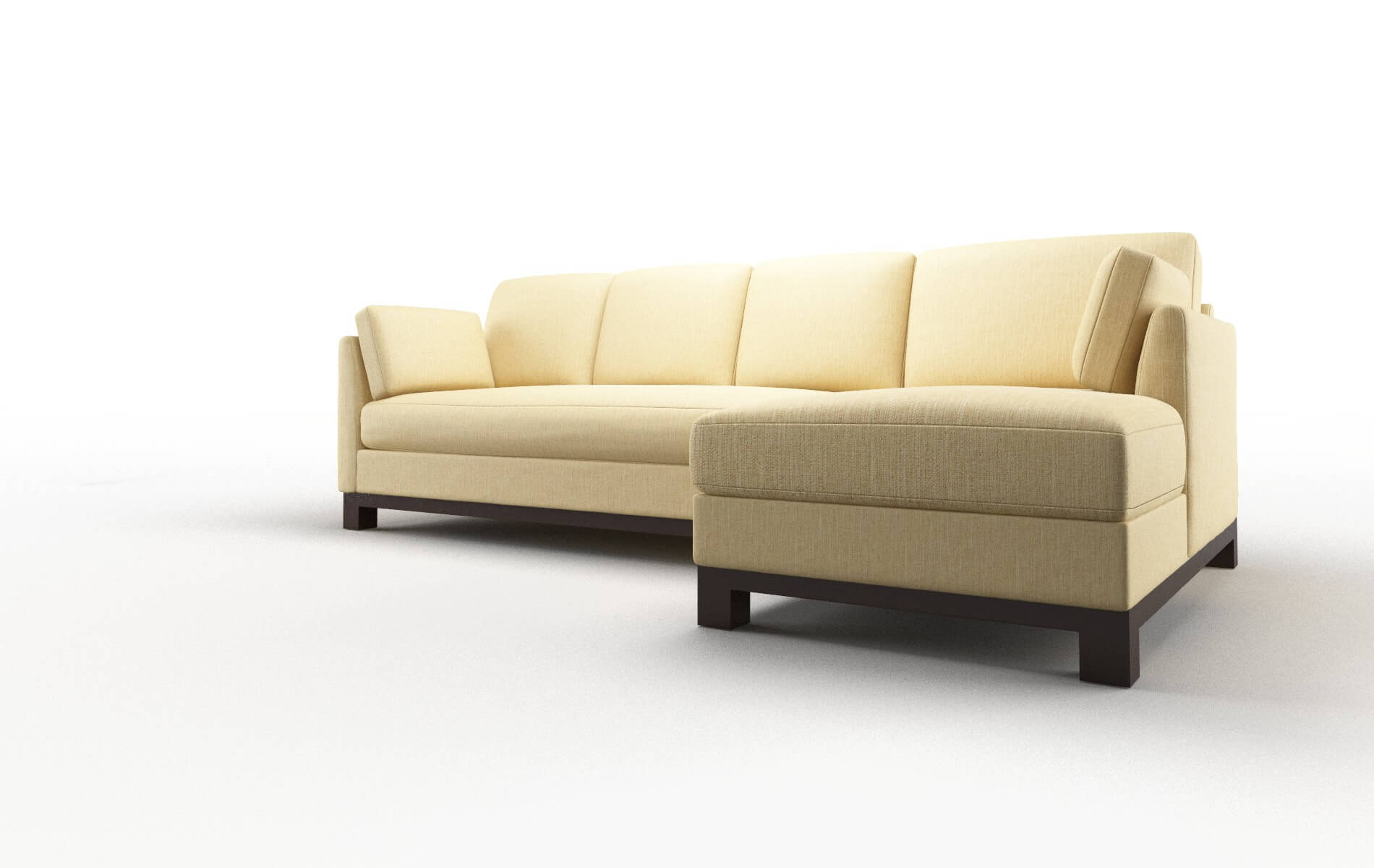 Dover Malibu Maize Panel espresso legs 4