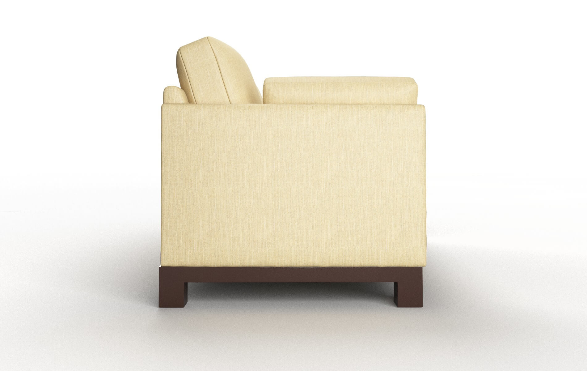 Dover Malibu Maize Sofa espresso legs 3